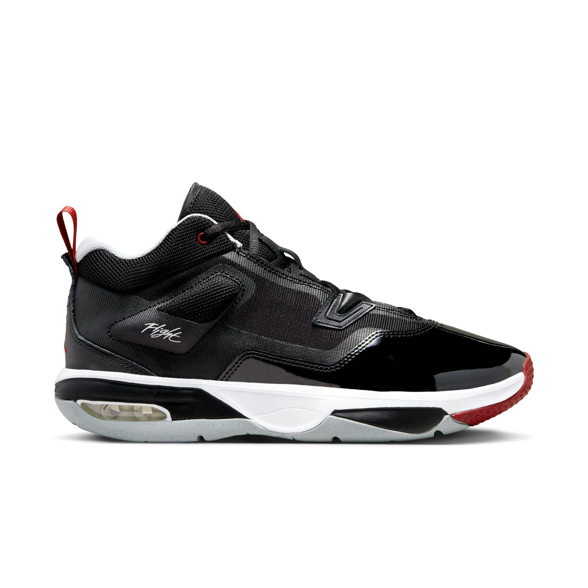 Jordan Stay Loyal 3 "Black/Varsity Red/White/Wolf Grey" Men's Shoe - BLACK/RED Thumbnail View 1