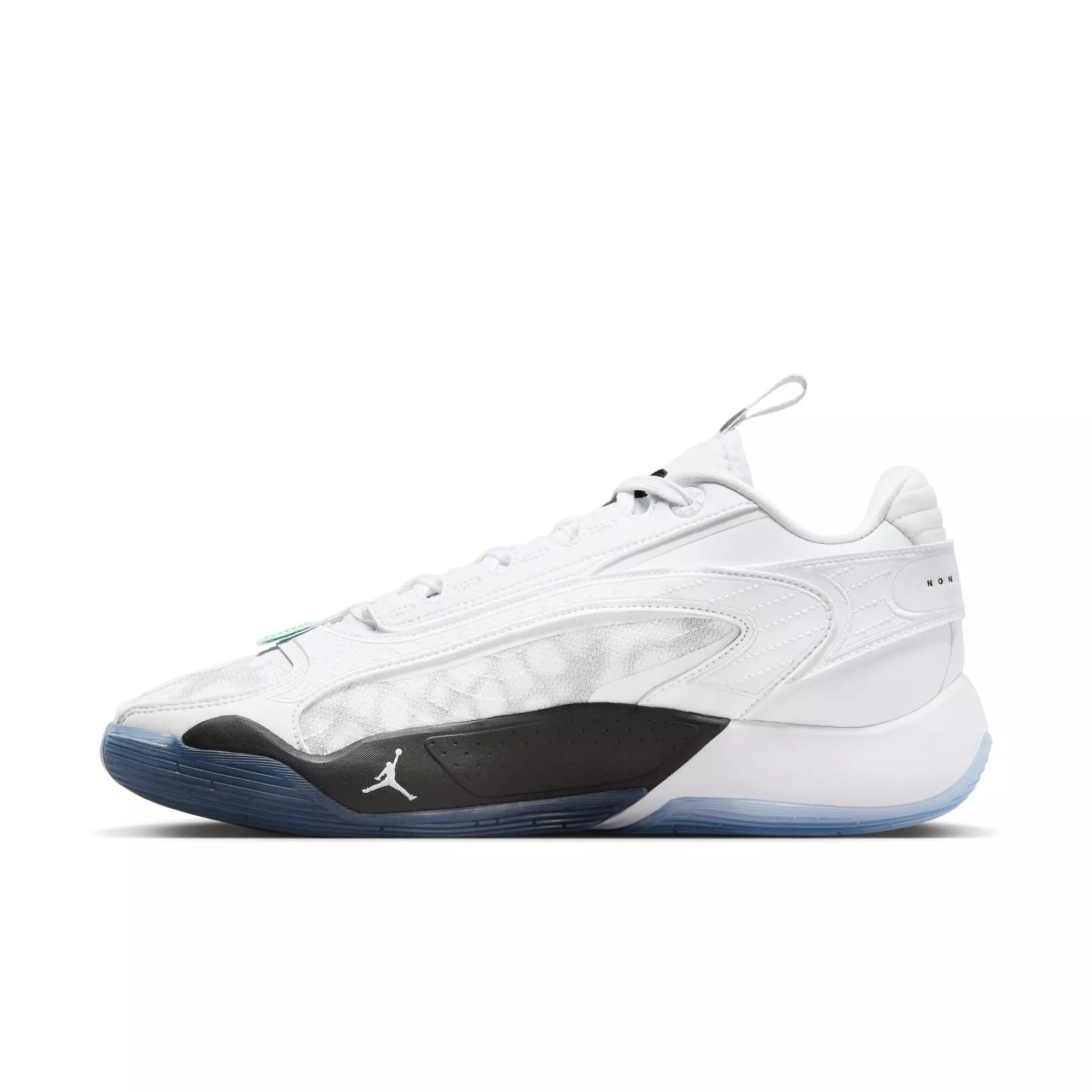 Jordan Luka 2 "Trick Shot" Men's Basketball Shoe - WHITE/BLACK/GREEN STRIKE