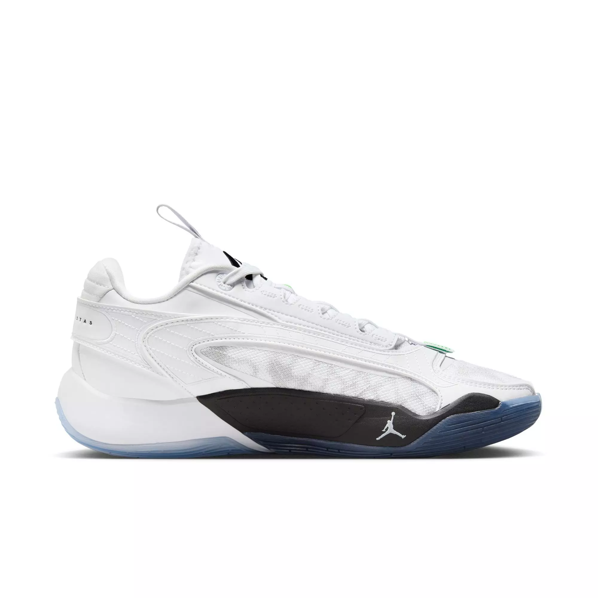 Jordan Luka 2 "Trick Shot" Men's Basketball Shoe - WHITE/BLACK/GREEN STRIKE