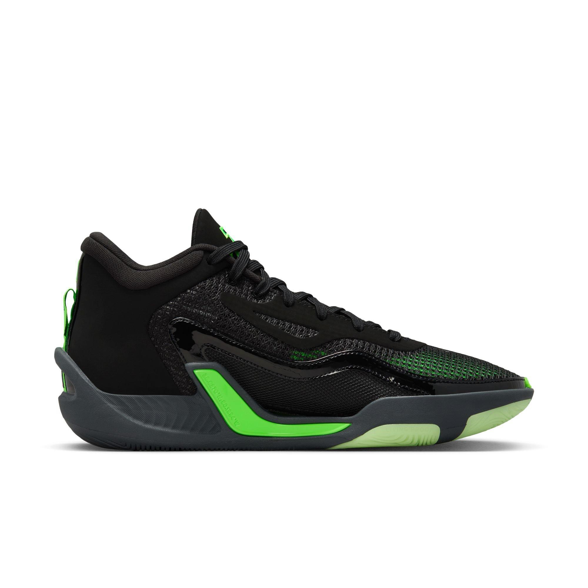 Jordan Tatum 1 "Black/Green Strike/Anthracite" Men's Basketball Shoe - BLACK/GREEN STRIKE/ANTHRACITE Thumbnail View 2