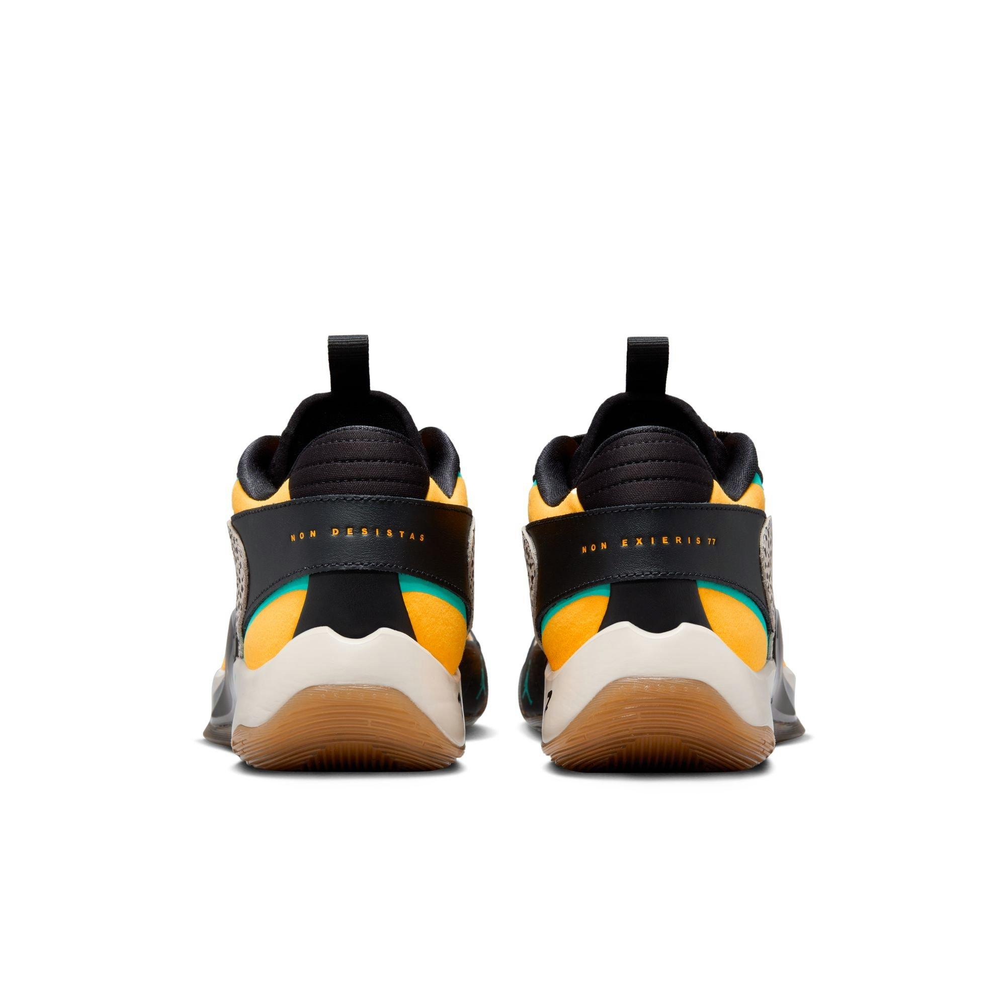 Jordan Luka 2 "Safari" Men's Basketball Shoe - LASER ORANGE/HYPER JADE/BLACK Thumbnail View 8