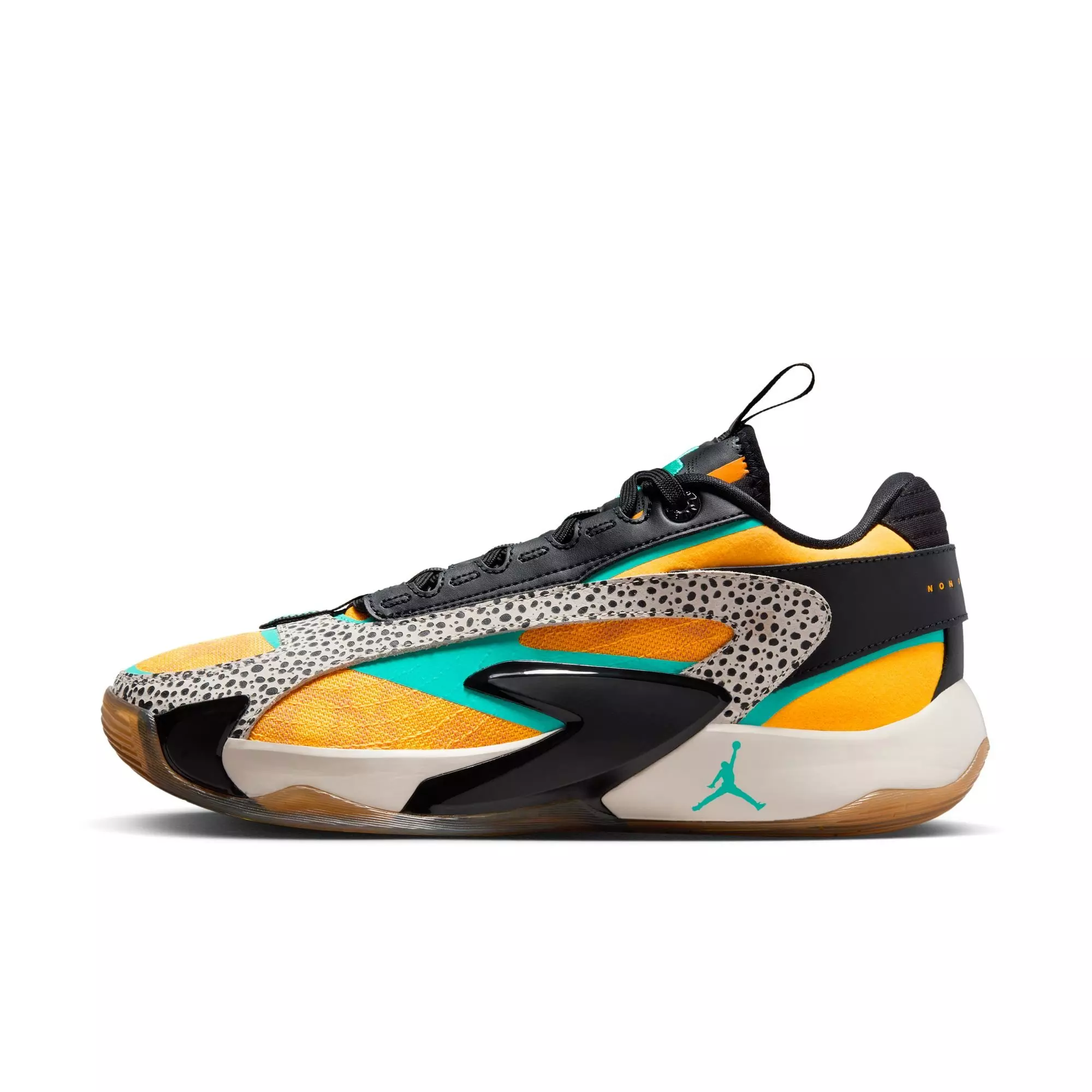 Jordan Luka 2 "Safari" Men's Basketball Shoe - LASER ORANGE/HYPER JADE/BLACK