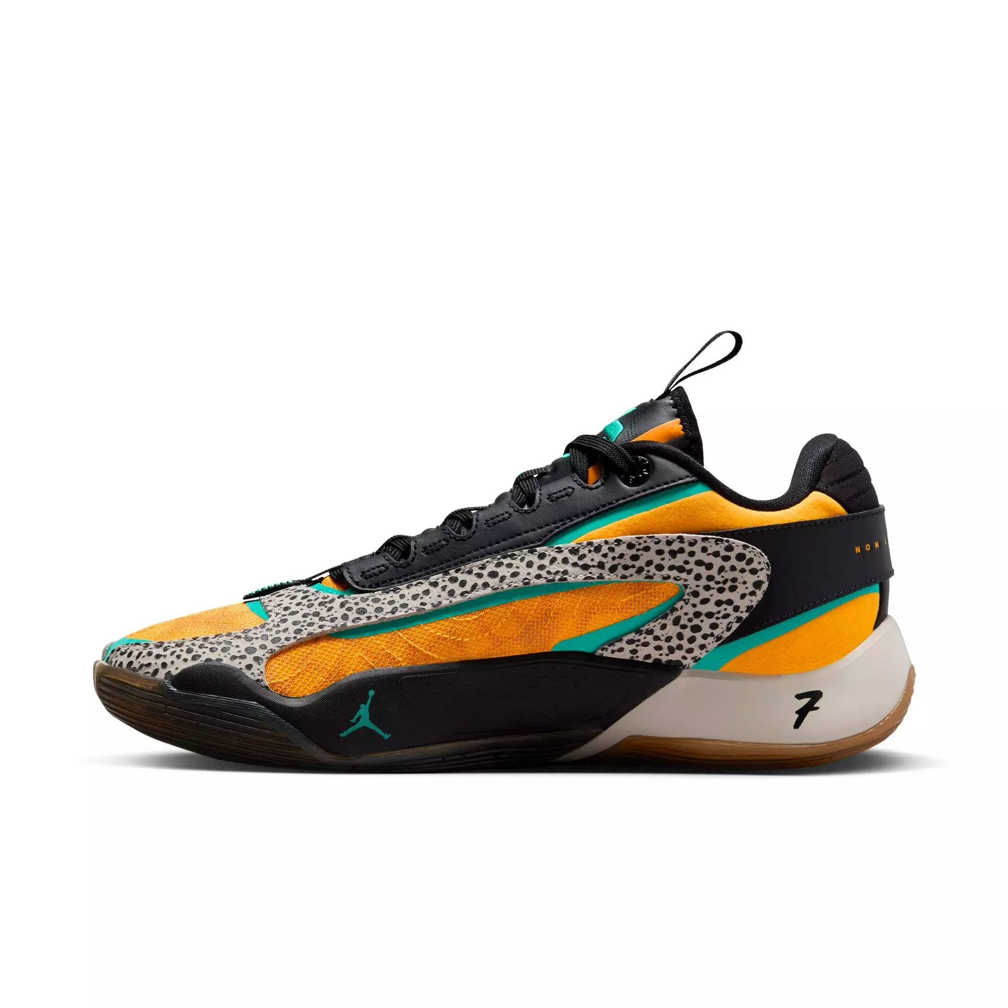 Jordan Luka 2 "Safari" Men's Basketball Shoe - LASER ORANGE/HYPER JADE/BLACK