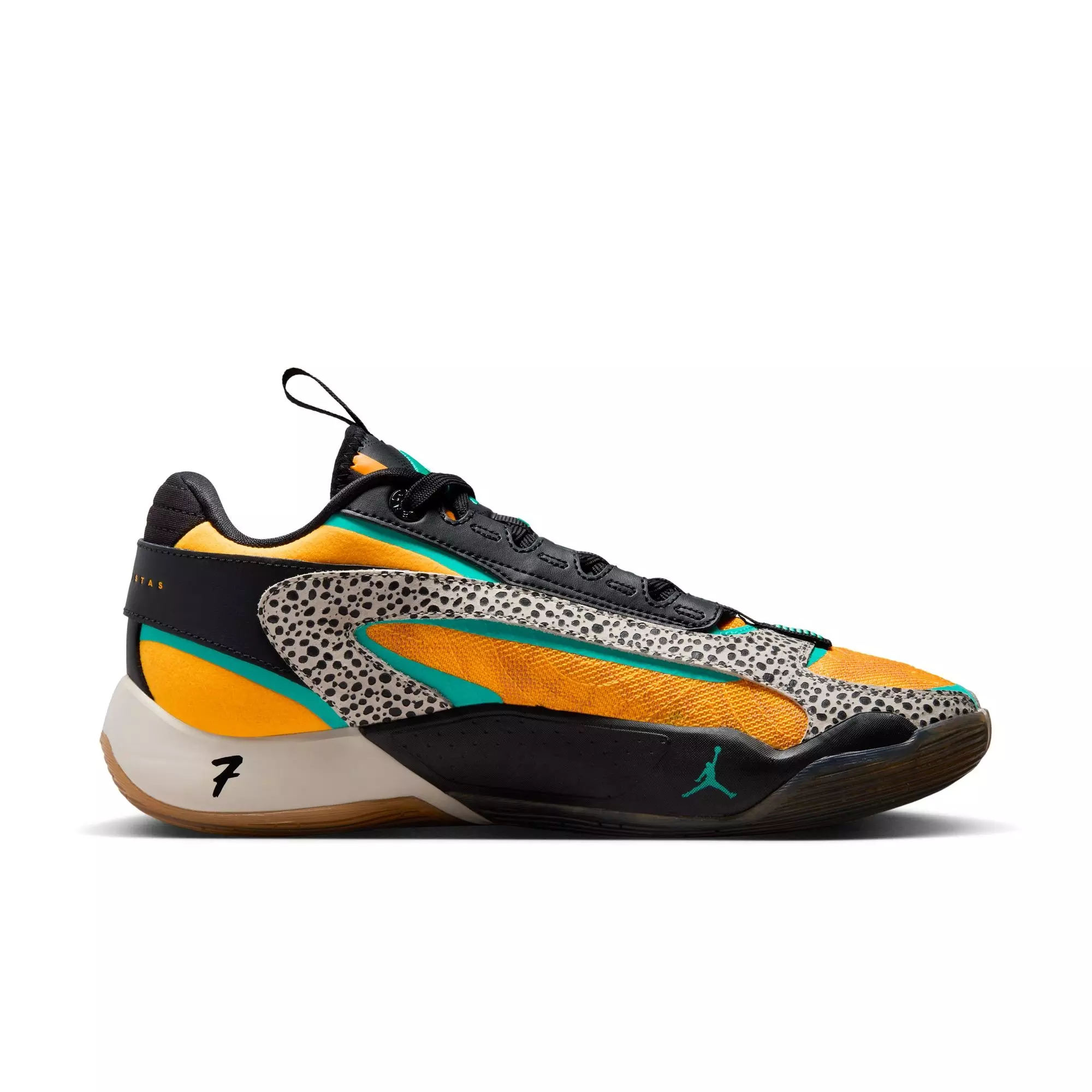 Jordan Luka 2 "Safari" Men's Basketball Shoe - LASER ORANGE/HYPER JADE/BLACK