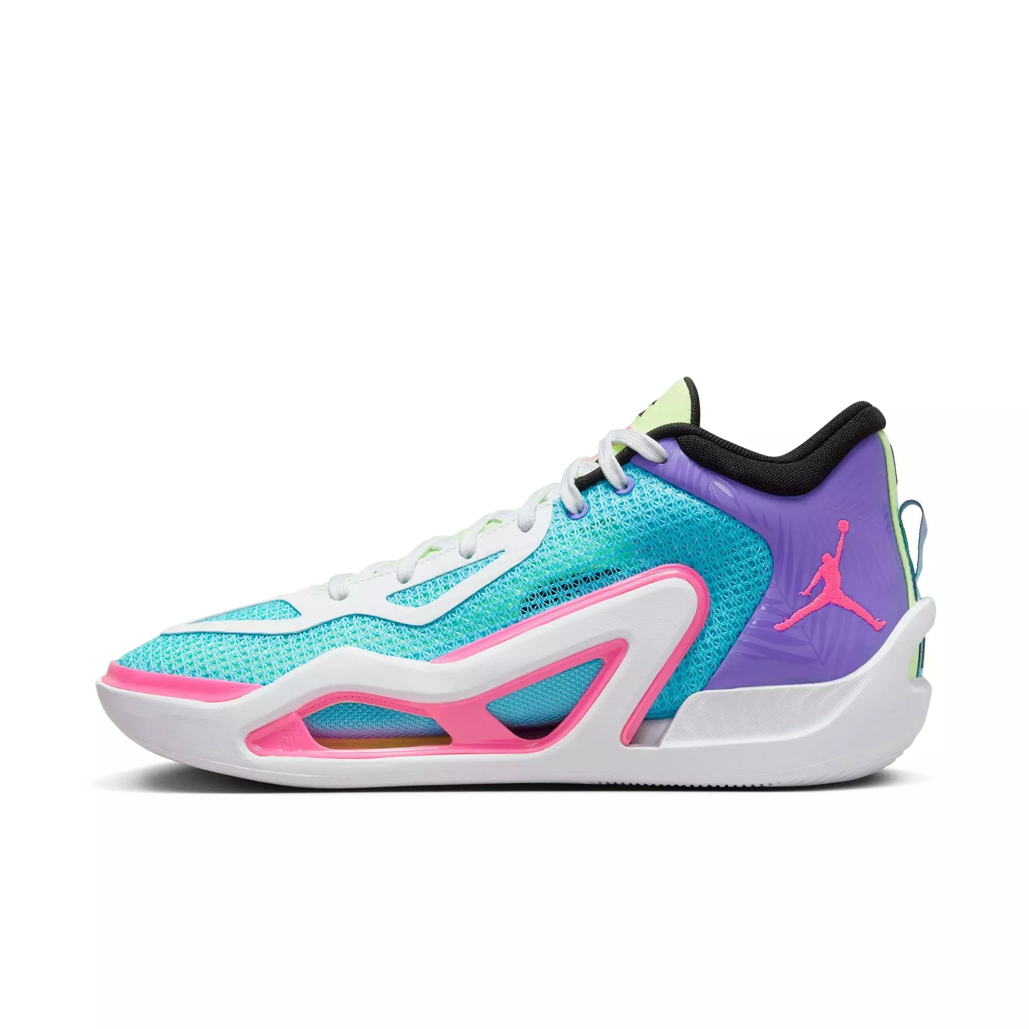 Jordan Tatum 1 "Wave Runner" Men's Basketball Shoe -  LAGOON PULSE/PINK BLAST/PSYCHIC PURPLE