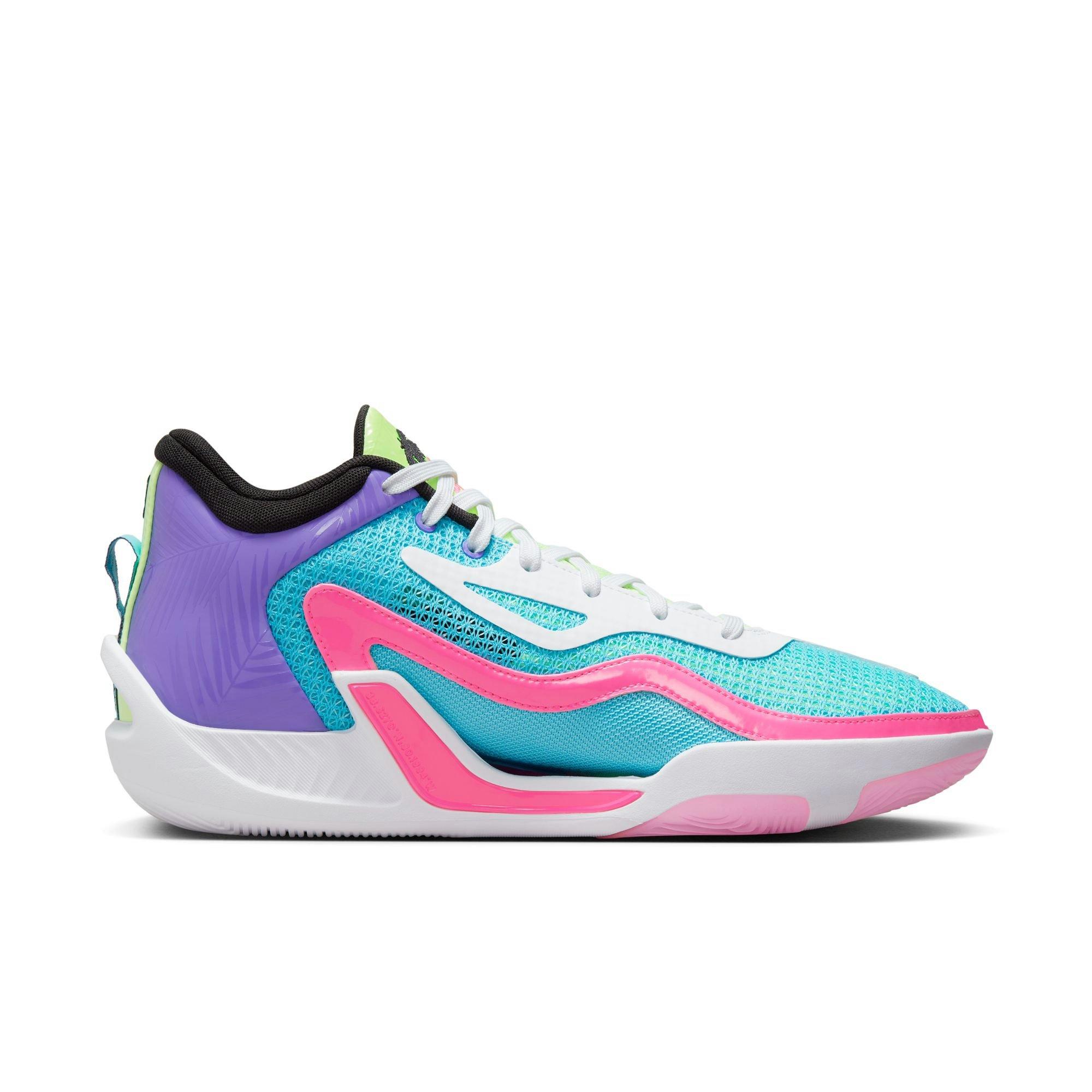 Jordan Tatum 1 "Wave Runner" Men's Basketball Shoe -  LAGOON PULSE/PINK BLAST/PSYCHIC PURPLE Thumbnail View 2