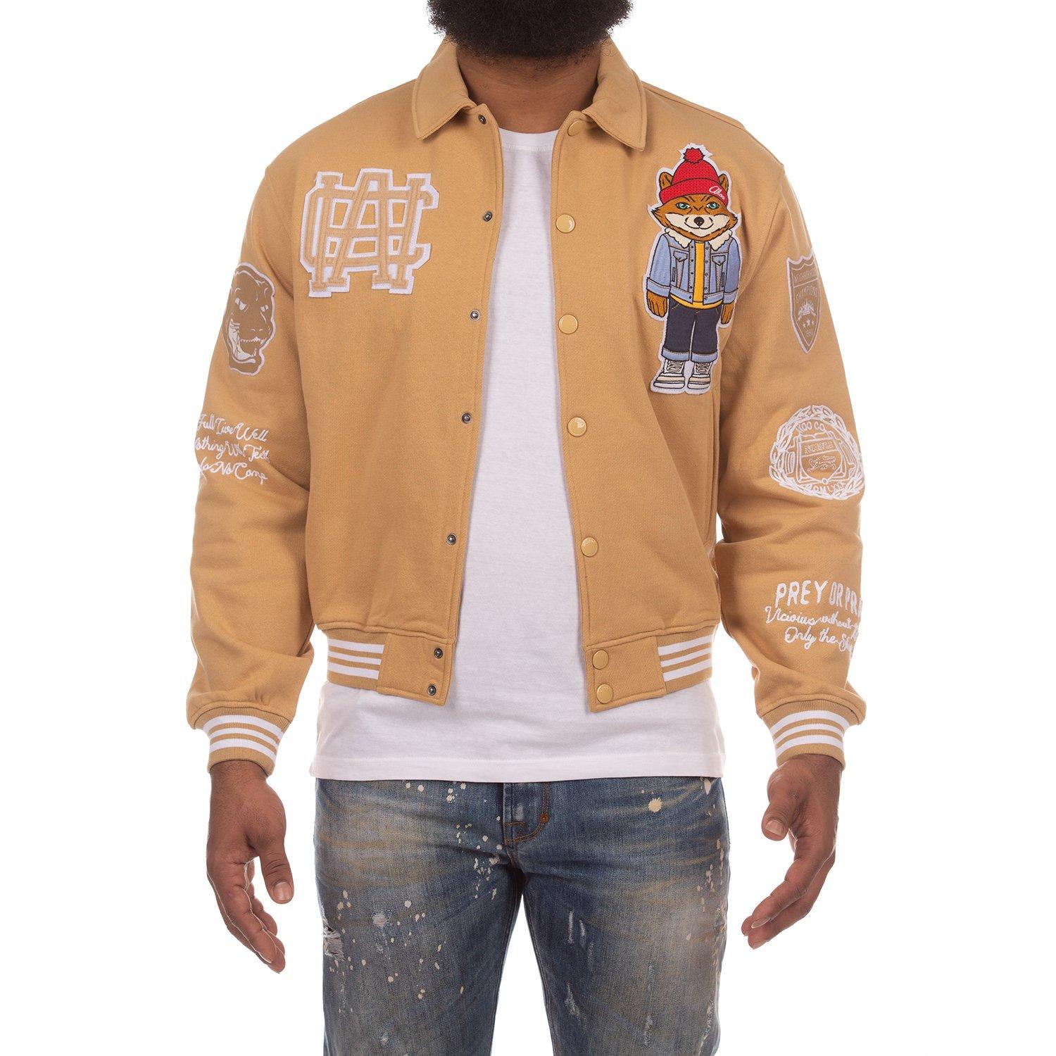 Akoo hot sale letterman jacket