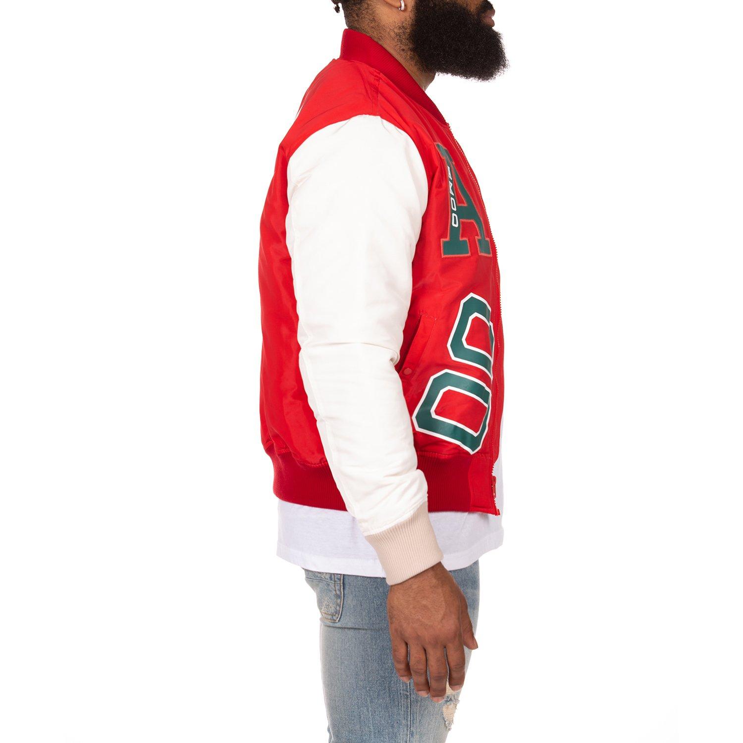 Akoo discount varsity jacket