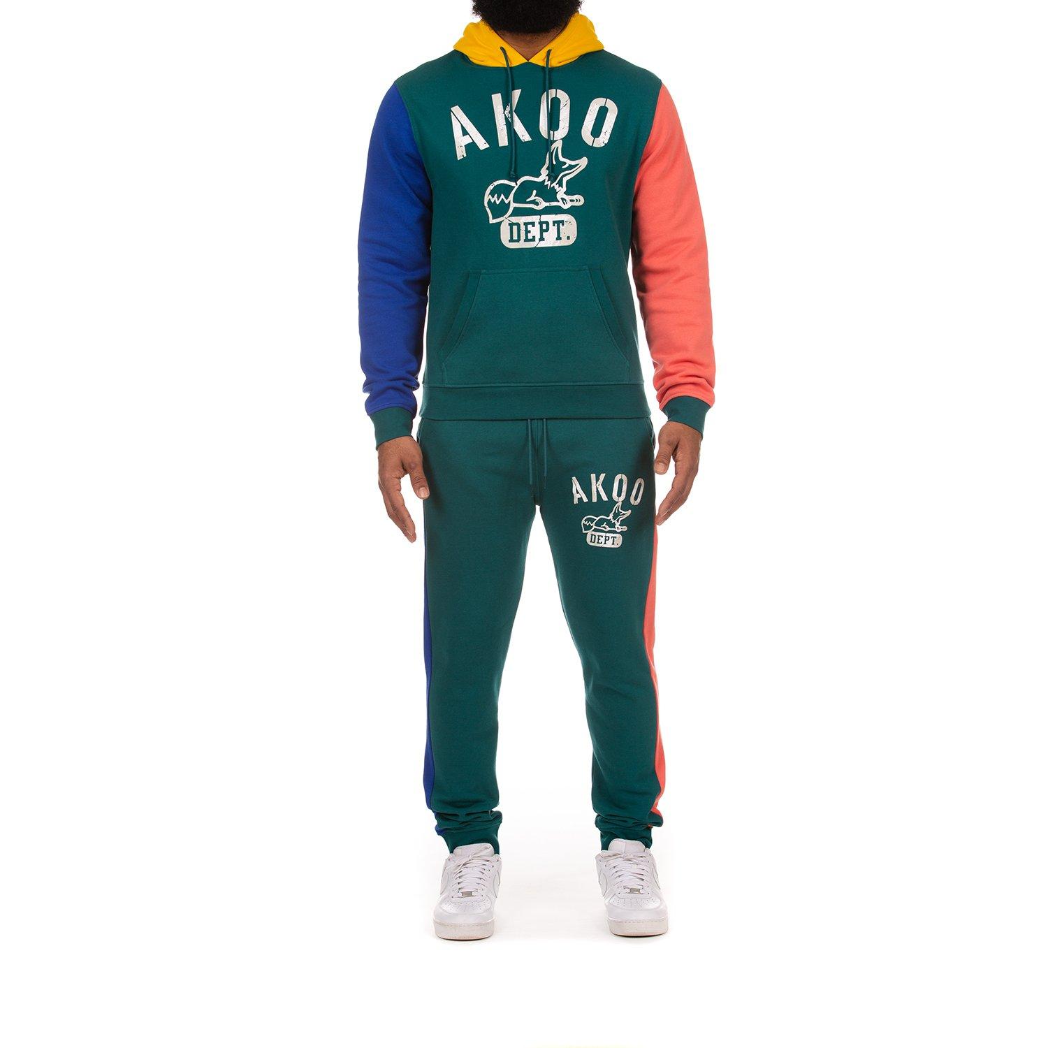 AKOO Men's Dept Storm Hoodie - GREEN