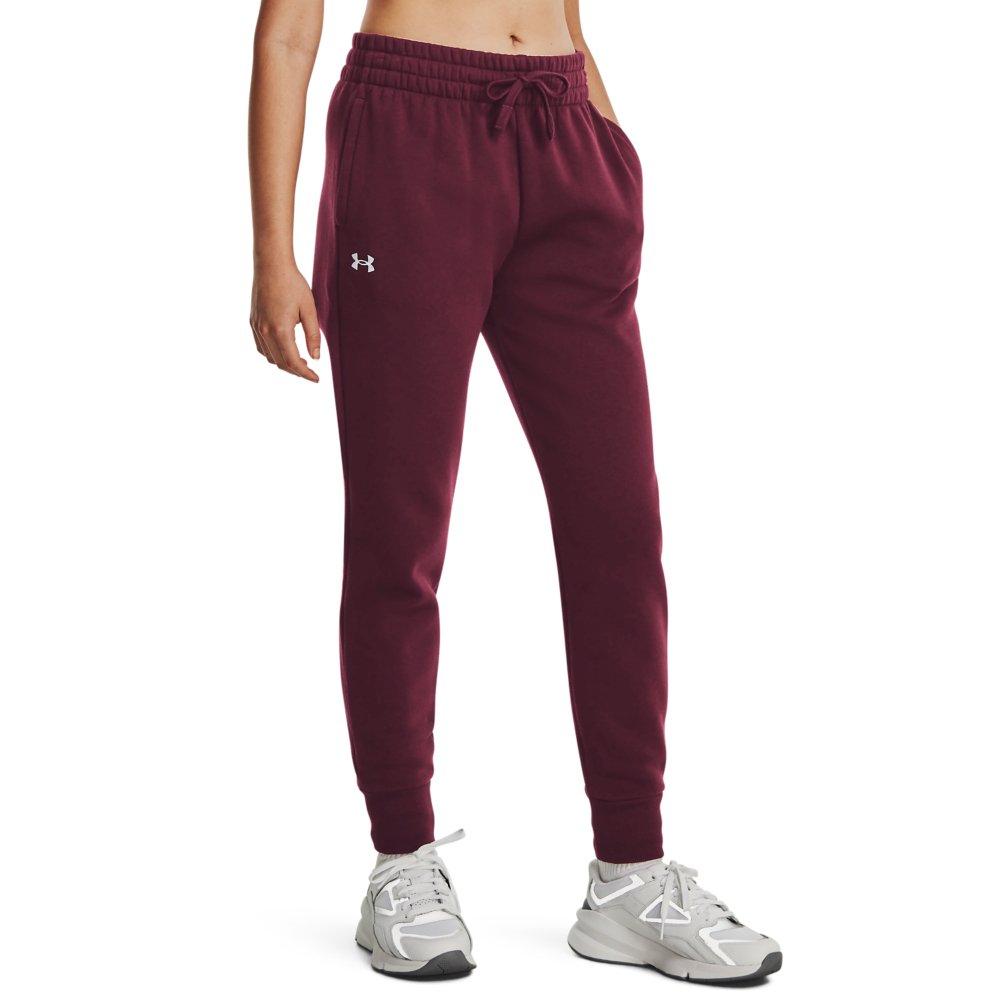 Under Armour Women's Rival Fleece Joggers-Maroon - MAROON Thumbnail View 1