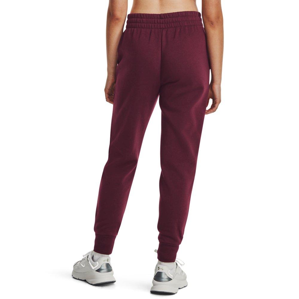 Under Armour Women's Rival Fleece Joggers-Maroon - MAROON Thumbnail View 2