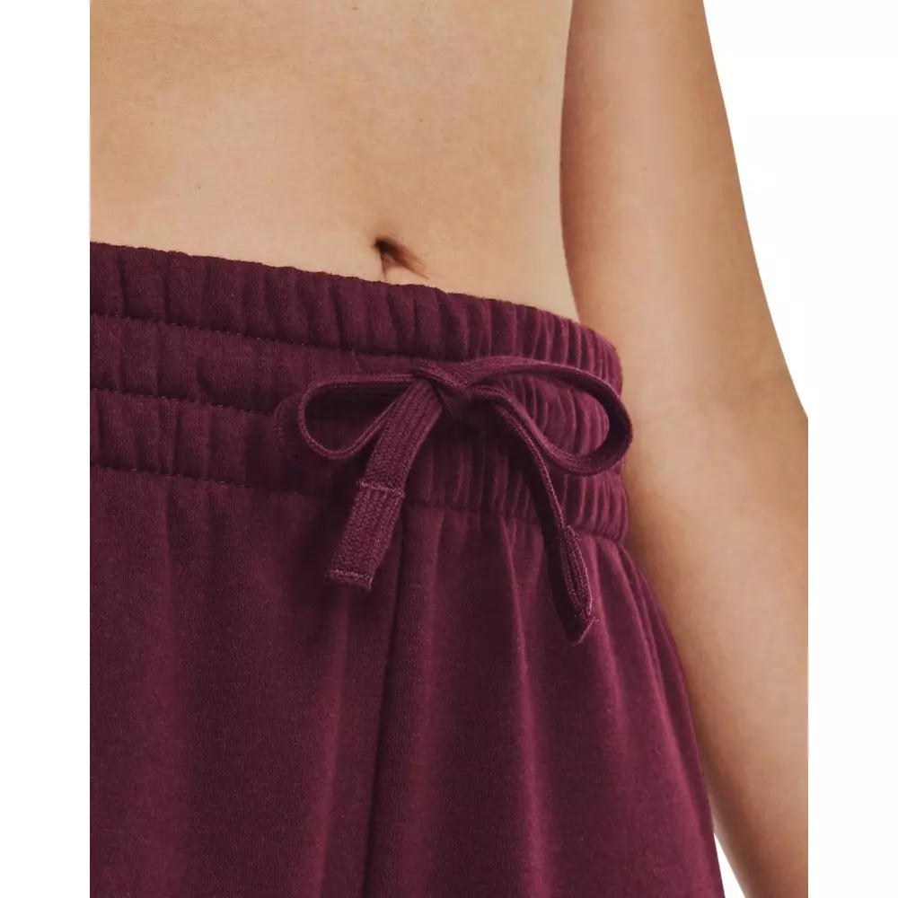 Under Armour Women's Rival Fleece Joggers-Maroon - MAROON