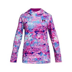 Under Armour Big Girls' Armour Fleece Printed Pullover Hoodie