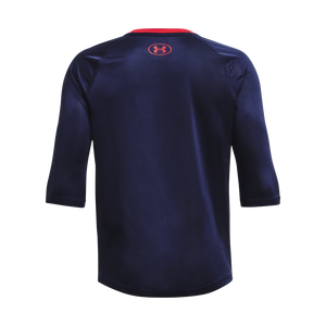 Under Armour Big Boys' Classic Baseball 3/4-Sleeve Tee