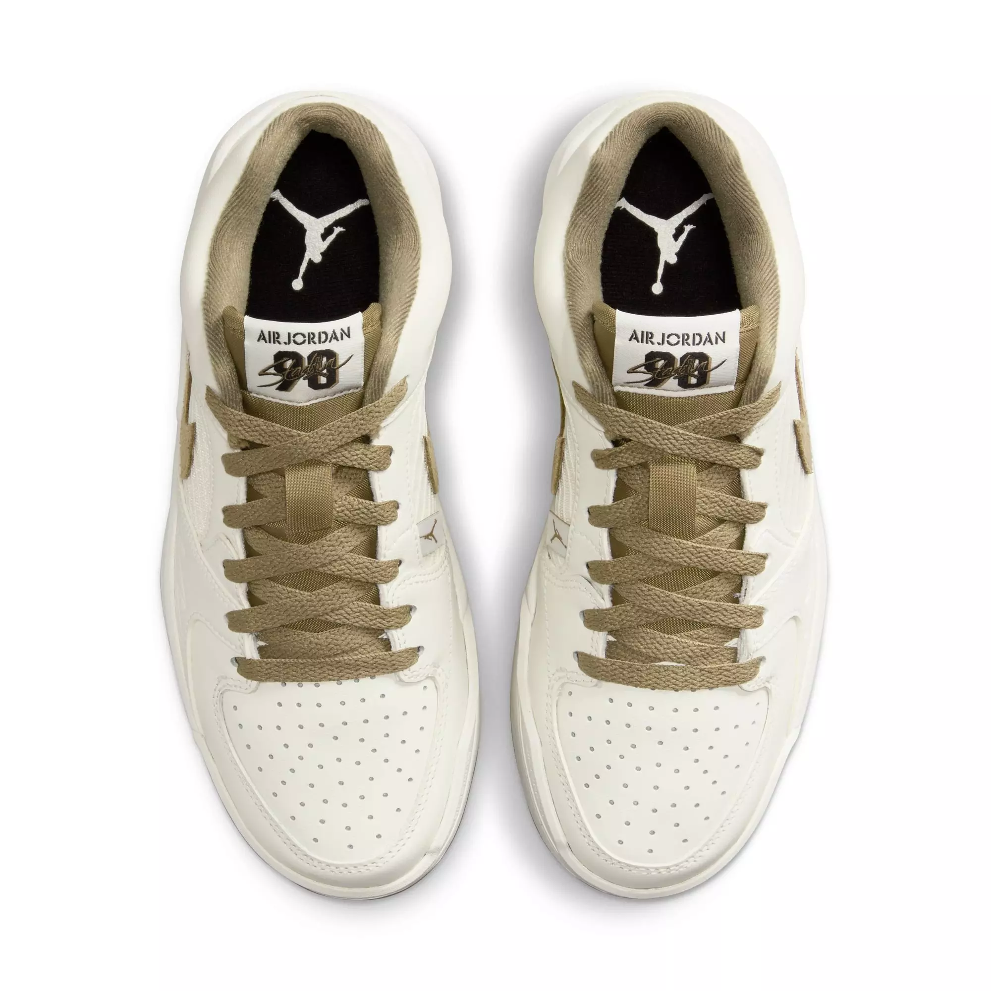 Jordan Stadium 90 "Sail/Brown Kelp/Black" Women's Shoe - OFF-WHITE