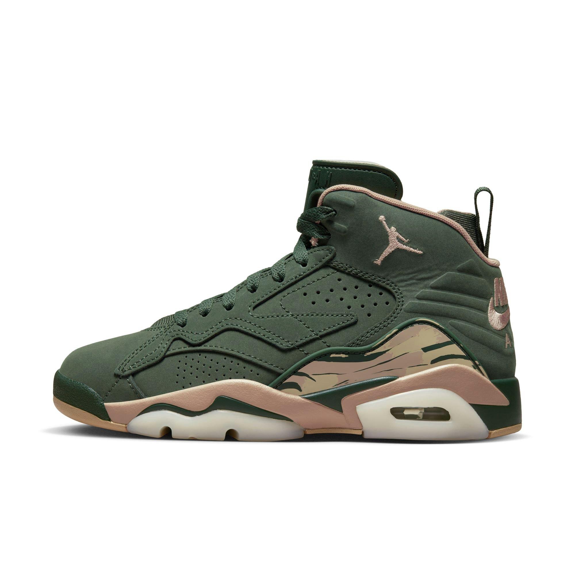 Jordan Jumpman MVP "Galatic Jade/Brown" Women's Shoe - DARK GREEN/BROWN Thumbnail View 3