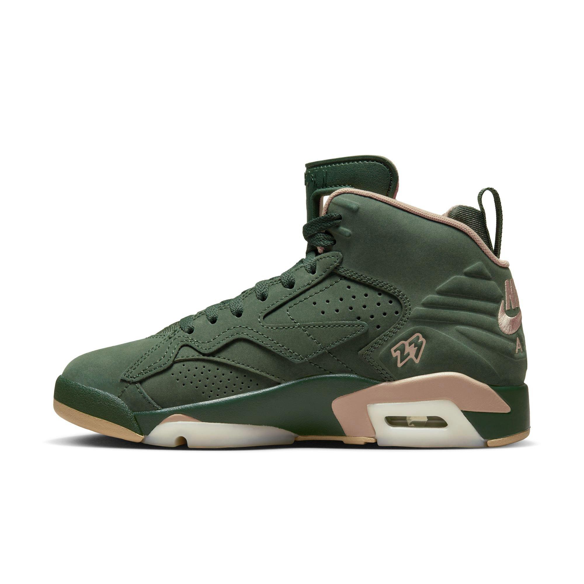 Jordan Jumpman MVP "Galatic Jade/Brown" Women's Shoe - DARK GREEN/BROWN Thumbnail View 4