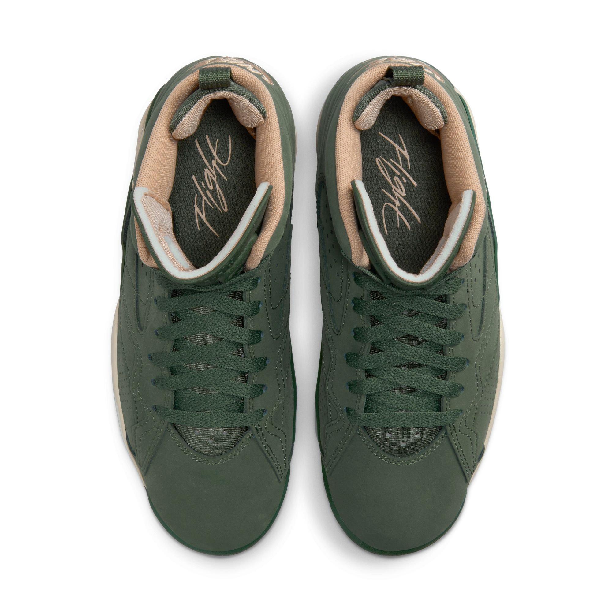 Jordan Jumpman MVP "Galatic Jade/Brown" Women's Shoe - DARK GREEN/BROWN Thumbnail View 7