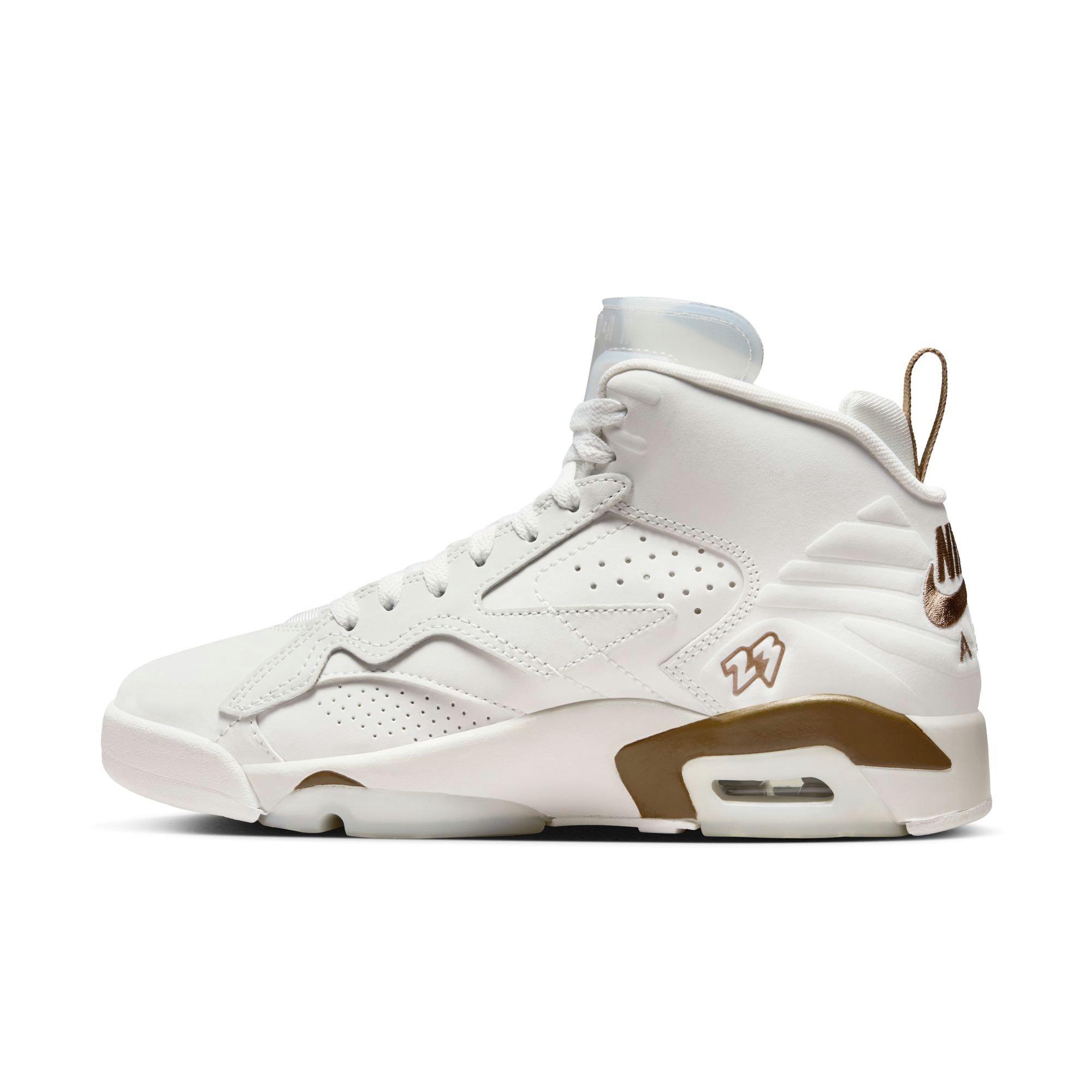 Jordan MVP "Summit White/DK Driftwood/Coconut Milk" Women's Shoe - WHITE/TAN Thumbnail View 4