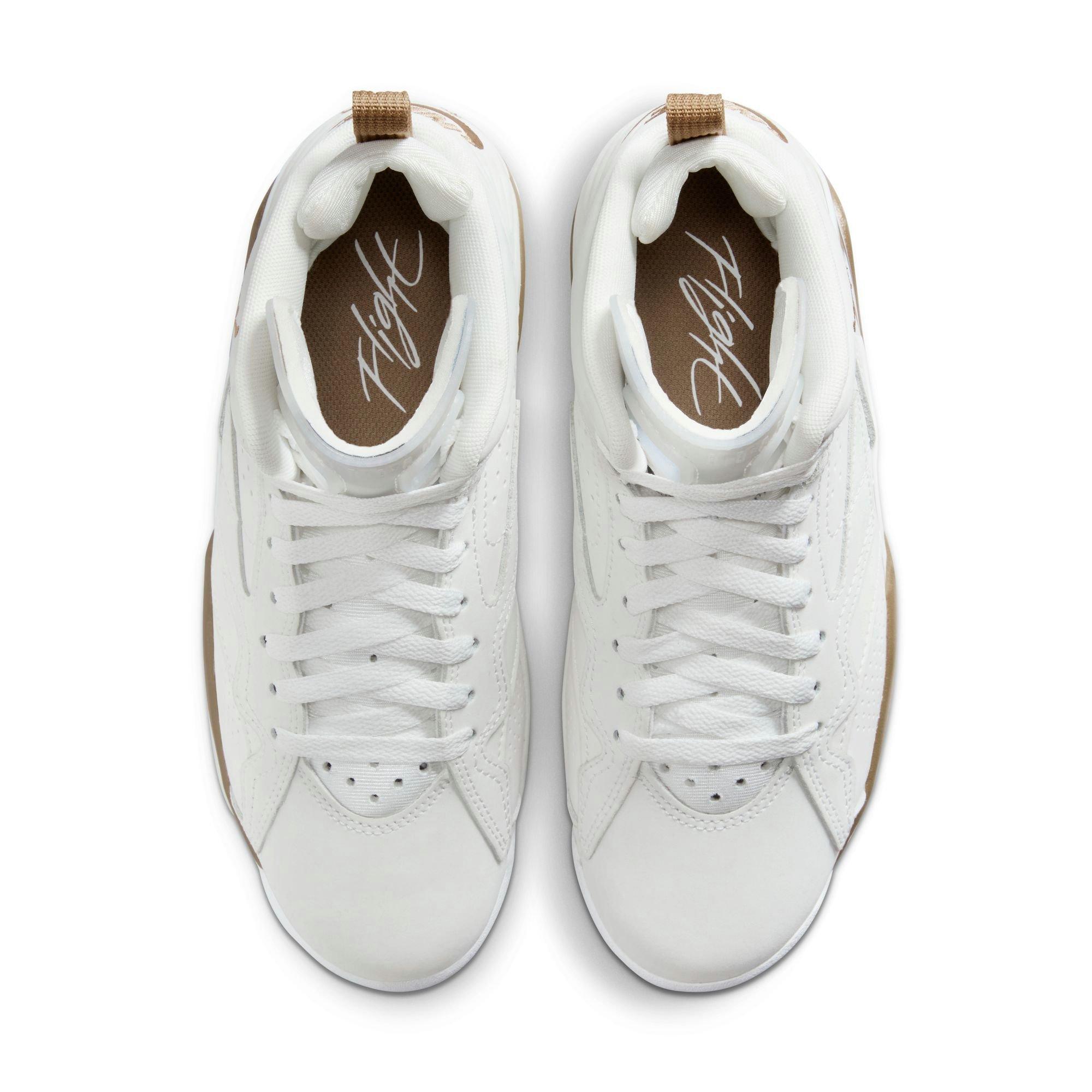 Jordan MVP "Summit White/DK Driftwood/Coconut Milk" Women's Shoe - WHITE/TAN Thumbnail View 7