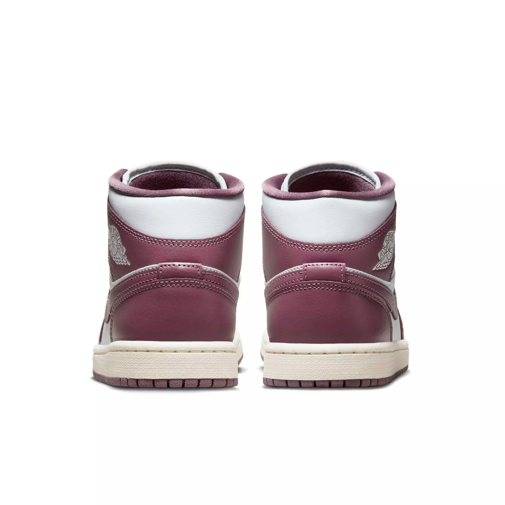 Jordan 1 Mid "Pure Platinum/Mauve" Women's Shoe - PLATINUM
