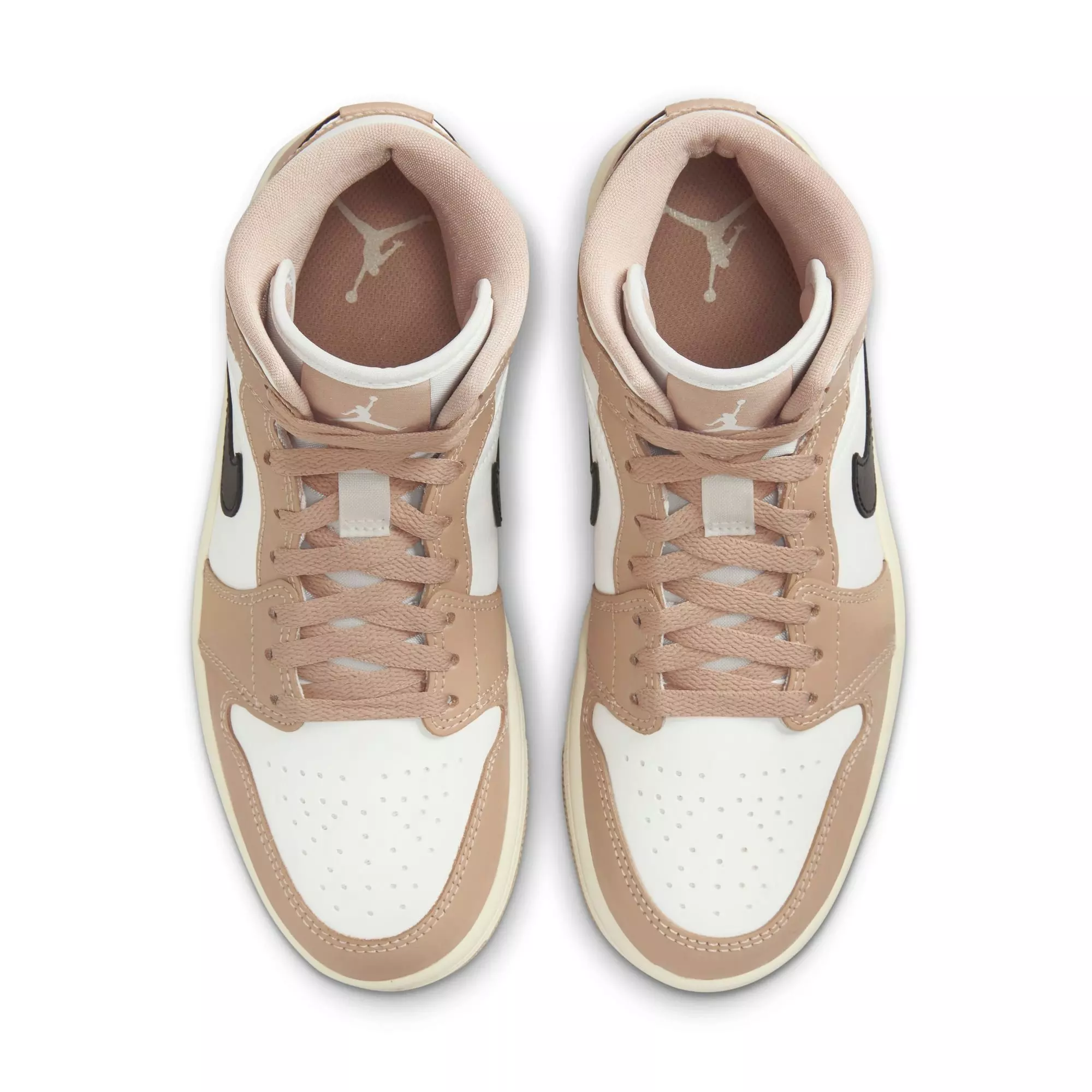 Jordan 1 Mid "Sail/Desert" Women's Shoe - SAIL