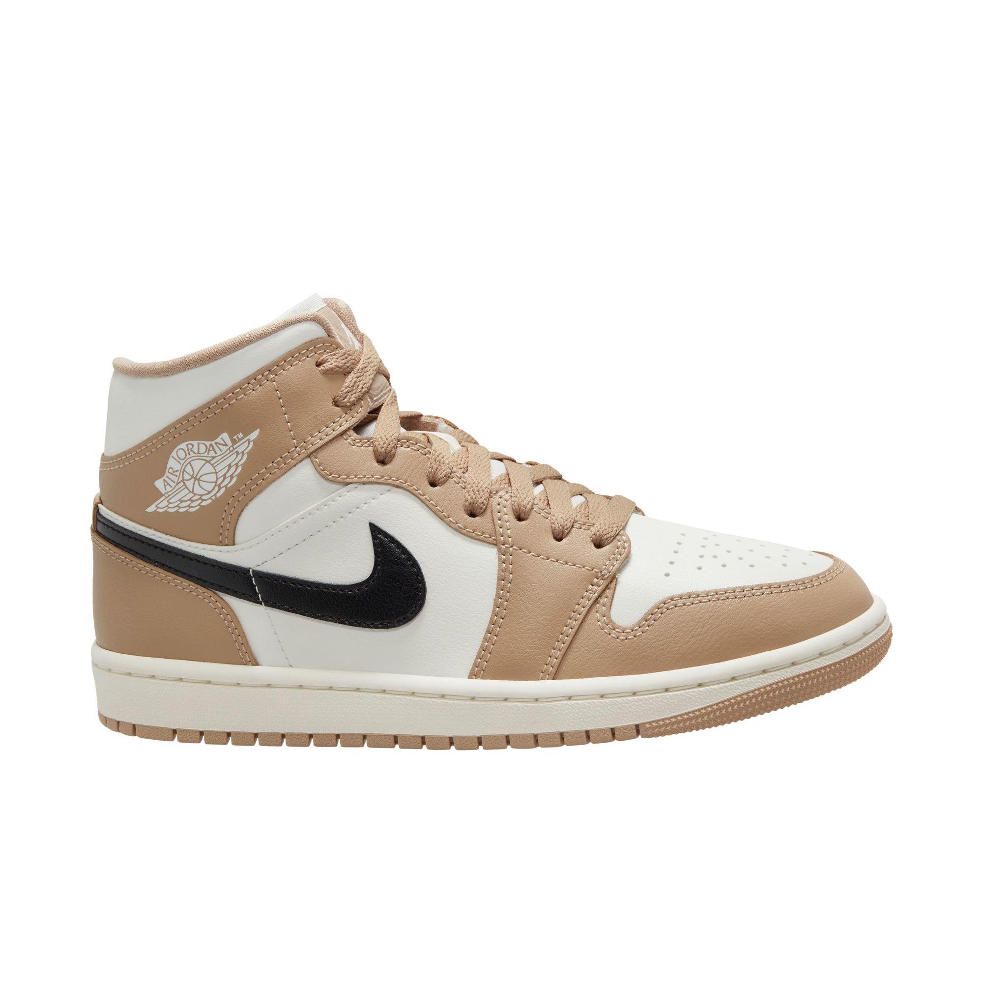 Jordan 1 Mid "Sail/Desert" Women's Shoe - SAIL Thumbnail View 1