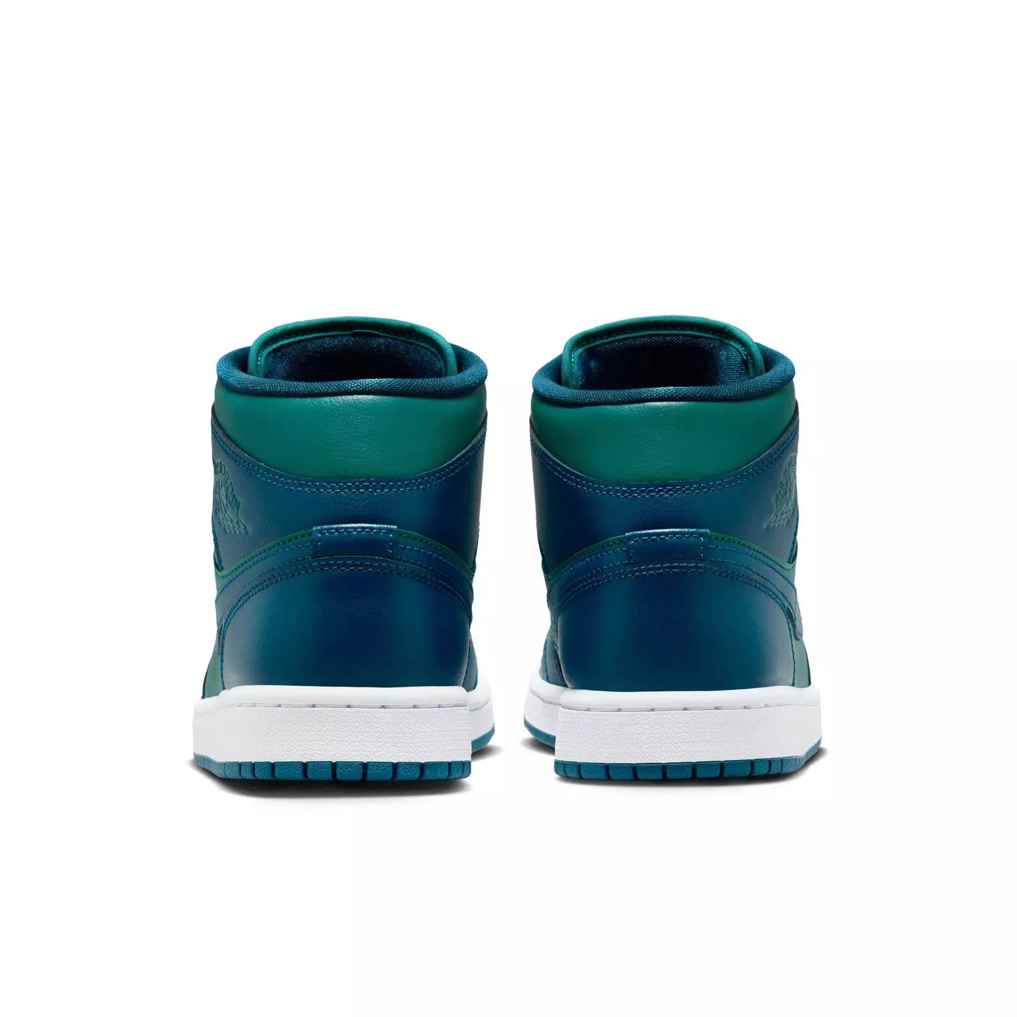 Jordan 1 Mid "Teal/French Blue/White" Women's Shoe - TEAL