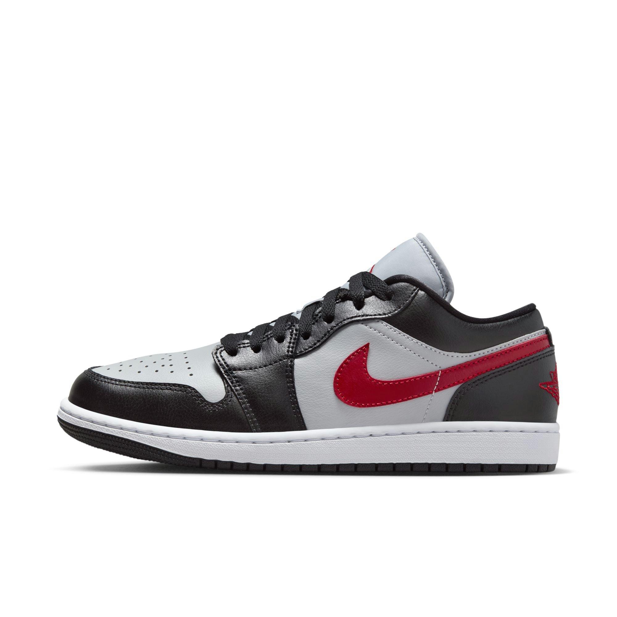 Black red grey store jordans