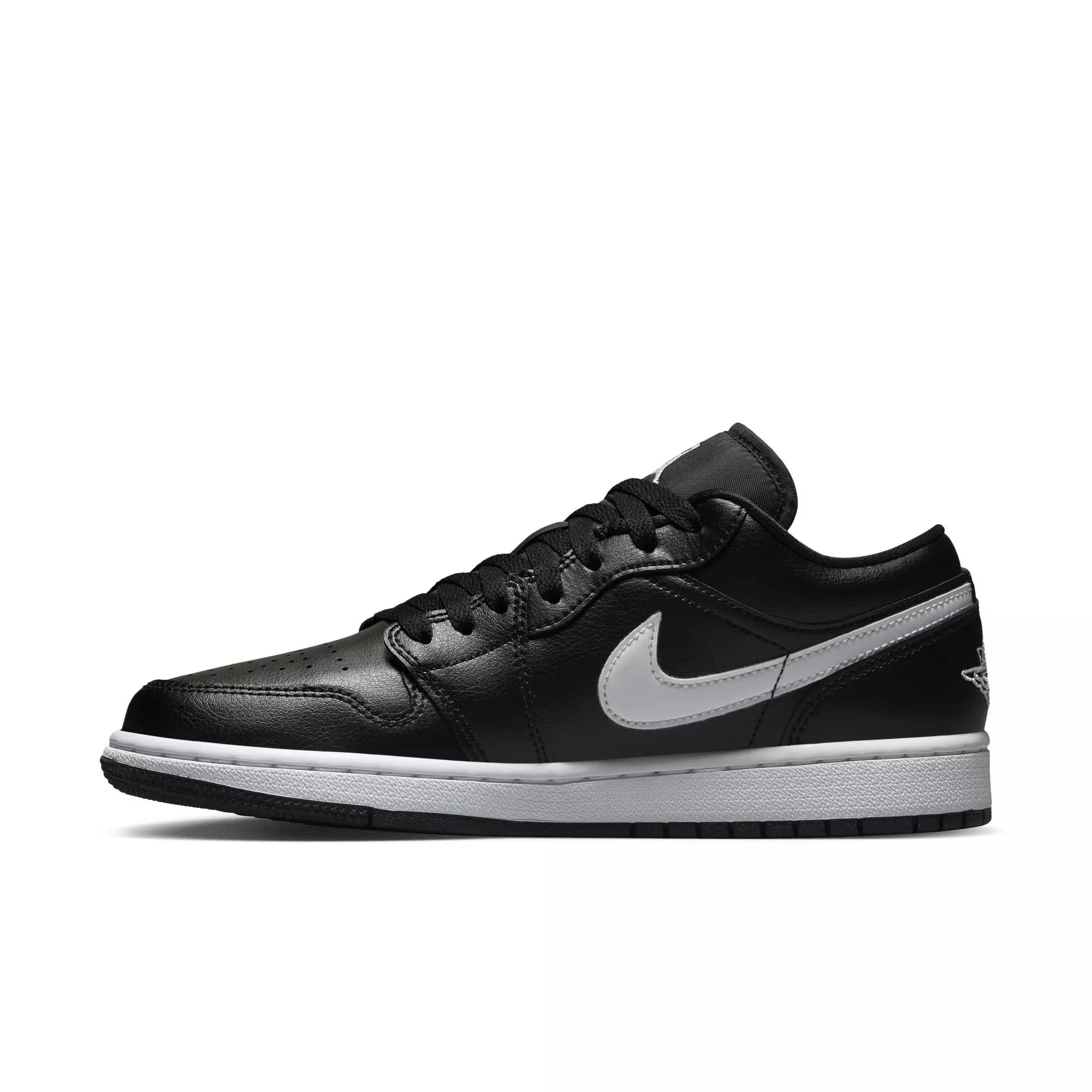 Jordan 1 Low "Black/White" Women's Shoe - BLACK/WHITE
