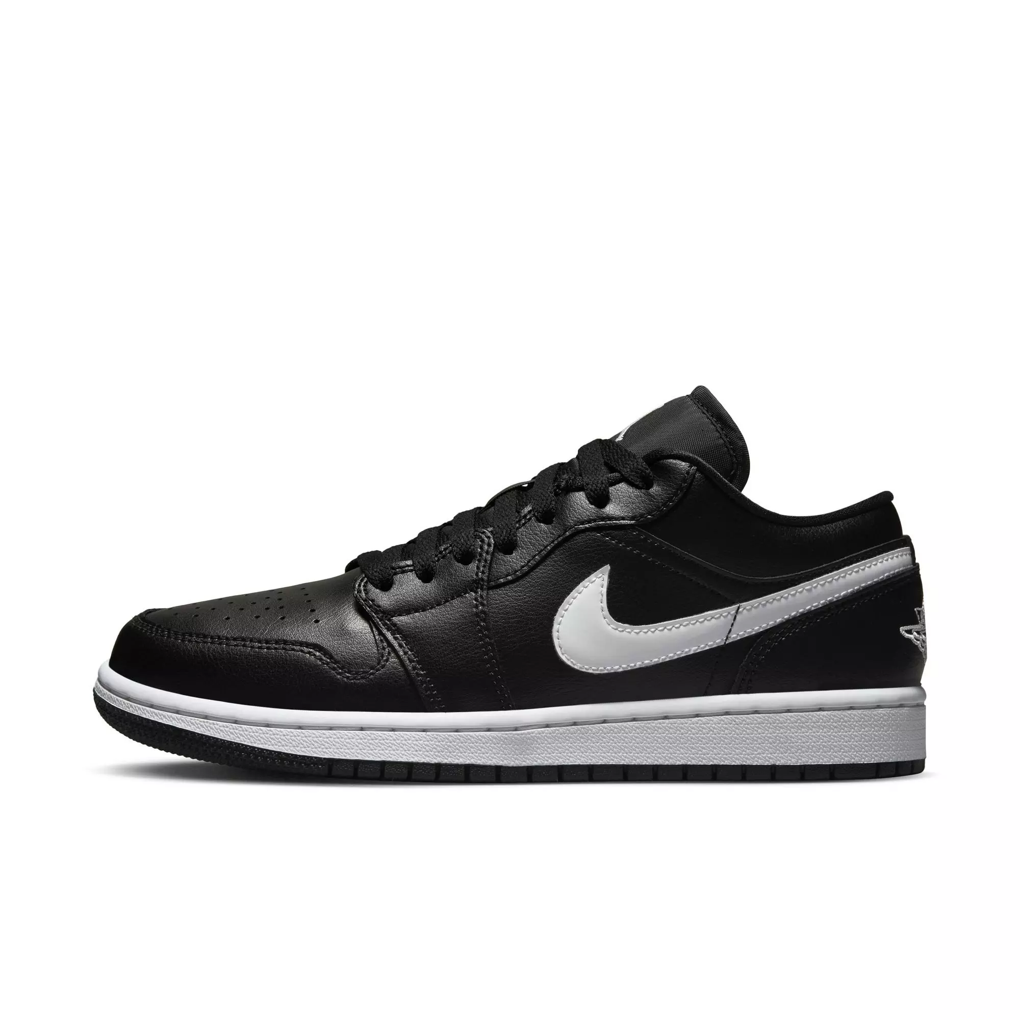 Jordan 1 Low "Black/White" Women's Shoe - BLACK/WHITE
