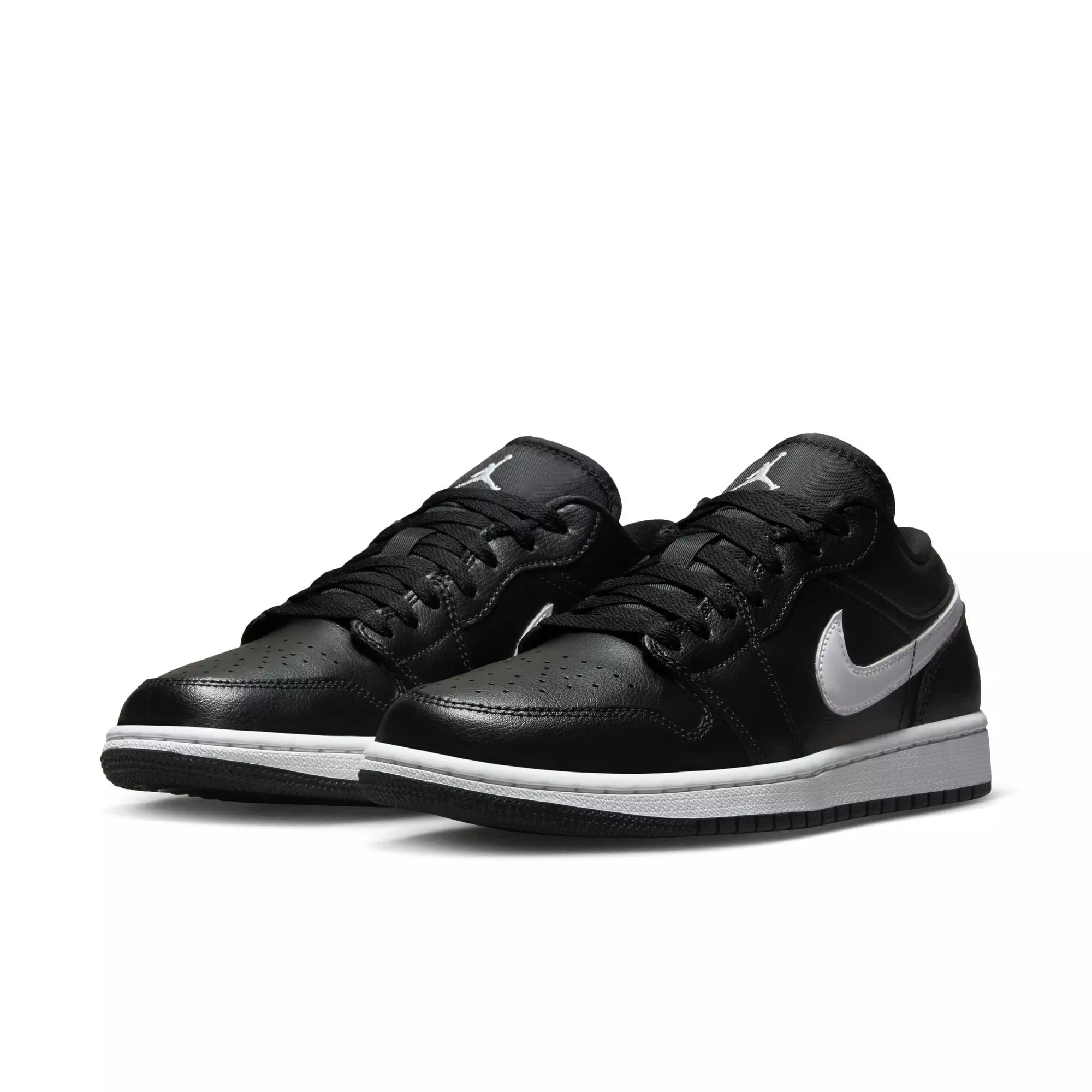 Jordan 1 Low "Black/White" Women's Shoe - BLACK/WHITE