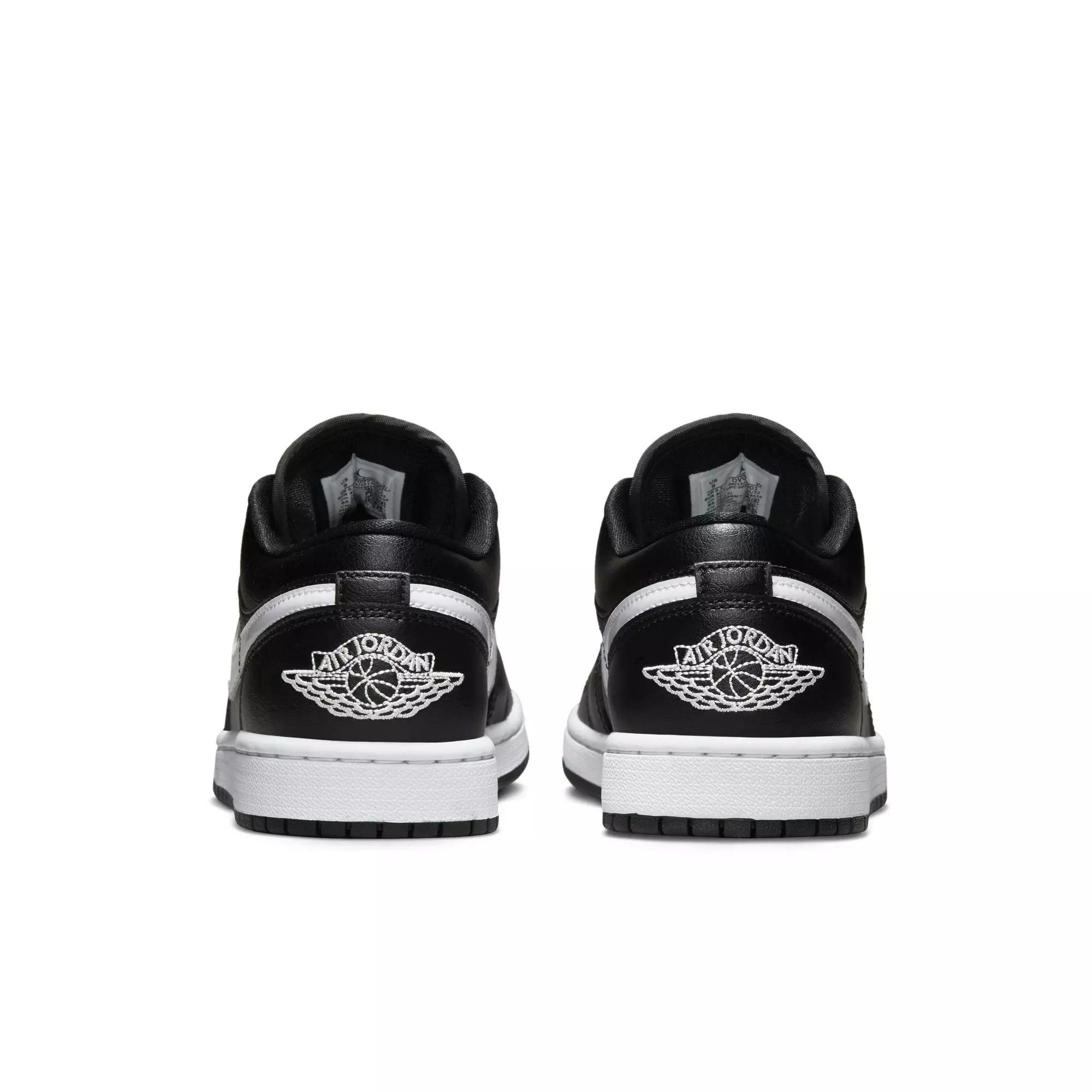 Jordan 1 Low "Black/White" Women's Shoe - BLACK/WHITE