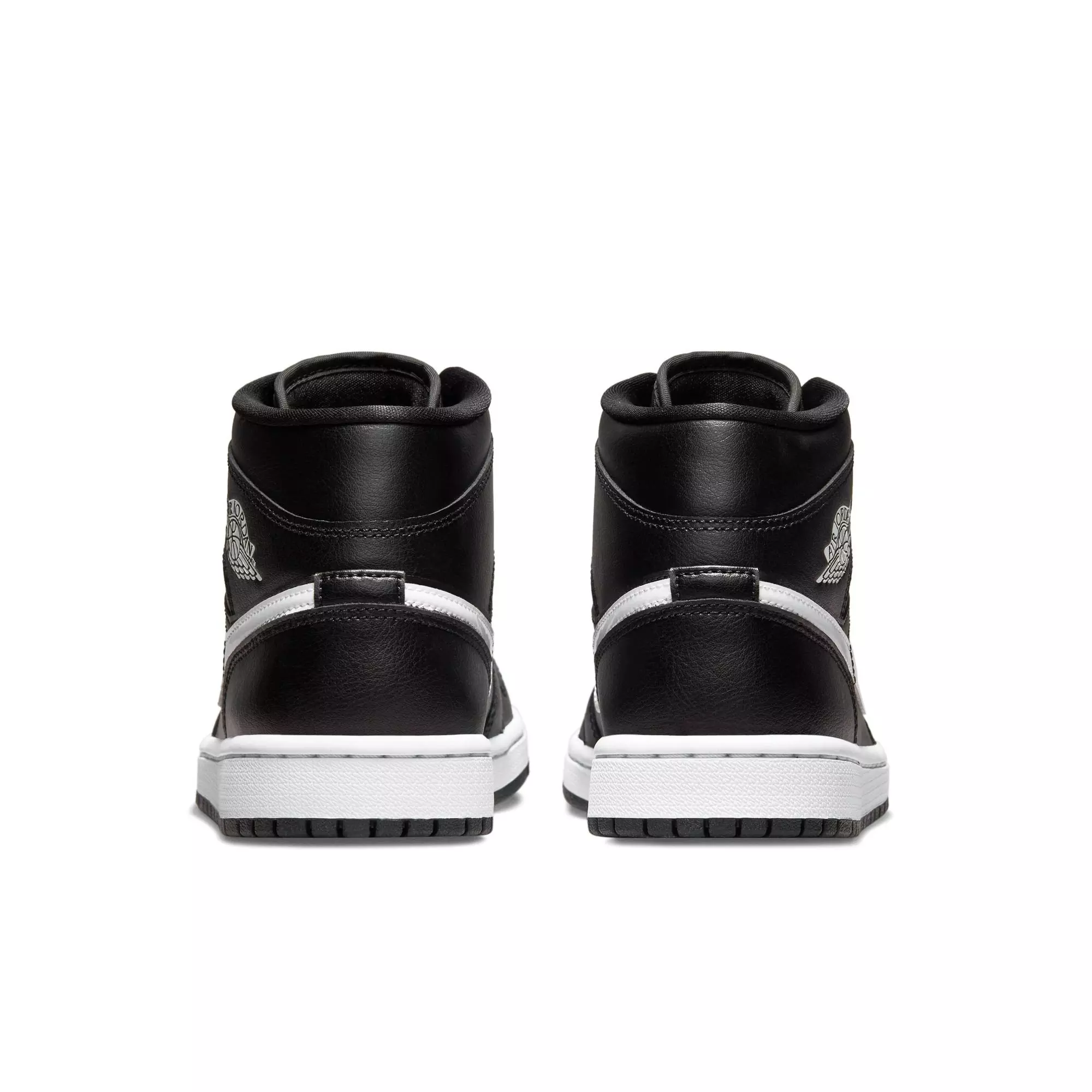 Jordan 1 Mid "Black/White" Women's Shoe - BLACK/WHITE