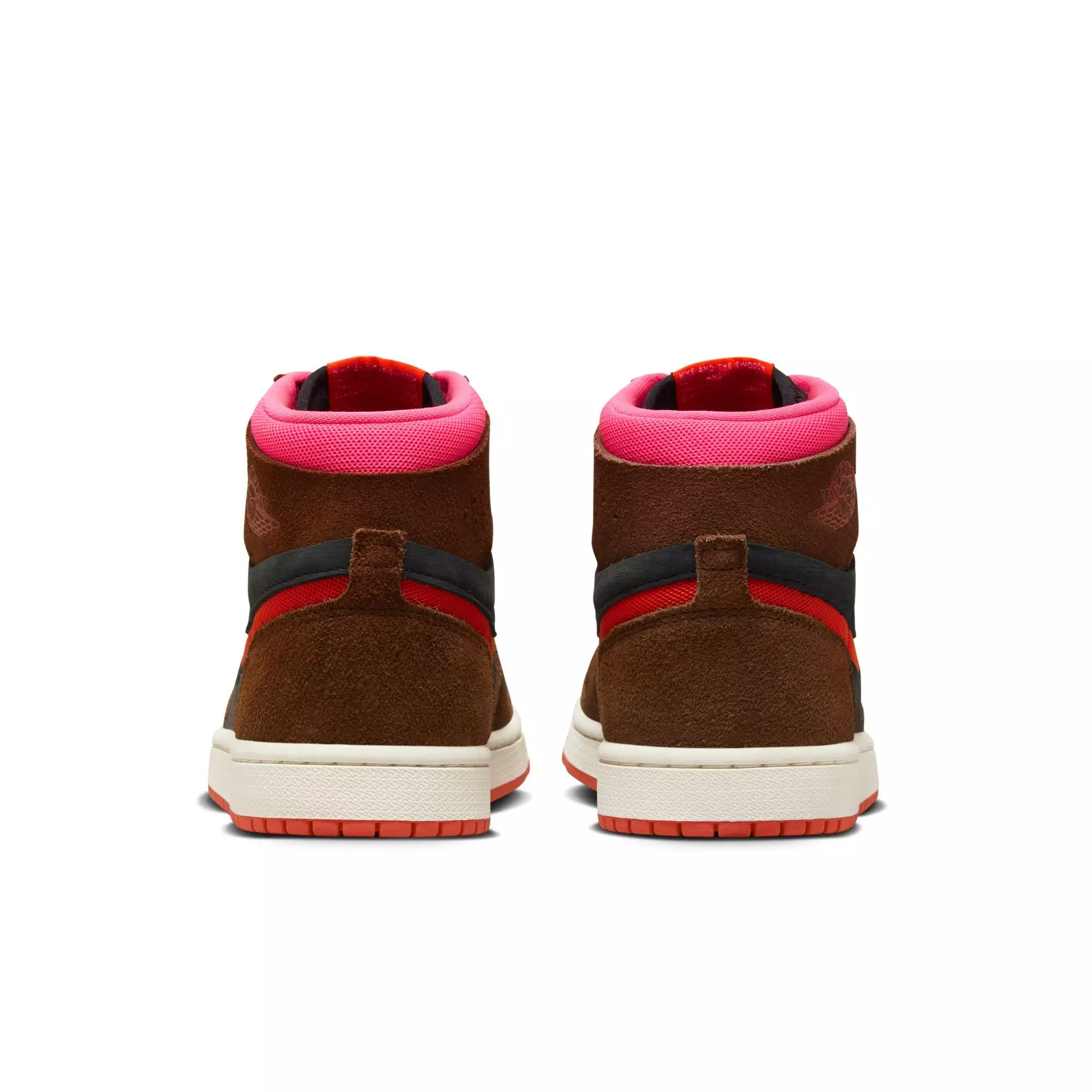 Jordan 1 Zoom CMFT 2 "Cacao Wow/Picante Red/Black" Women's Shoe - CACAO WOW/PICANTE RED/BLACK