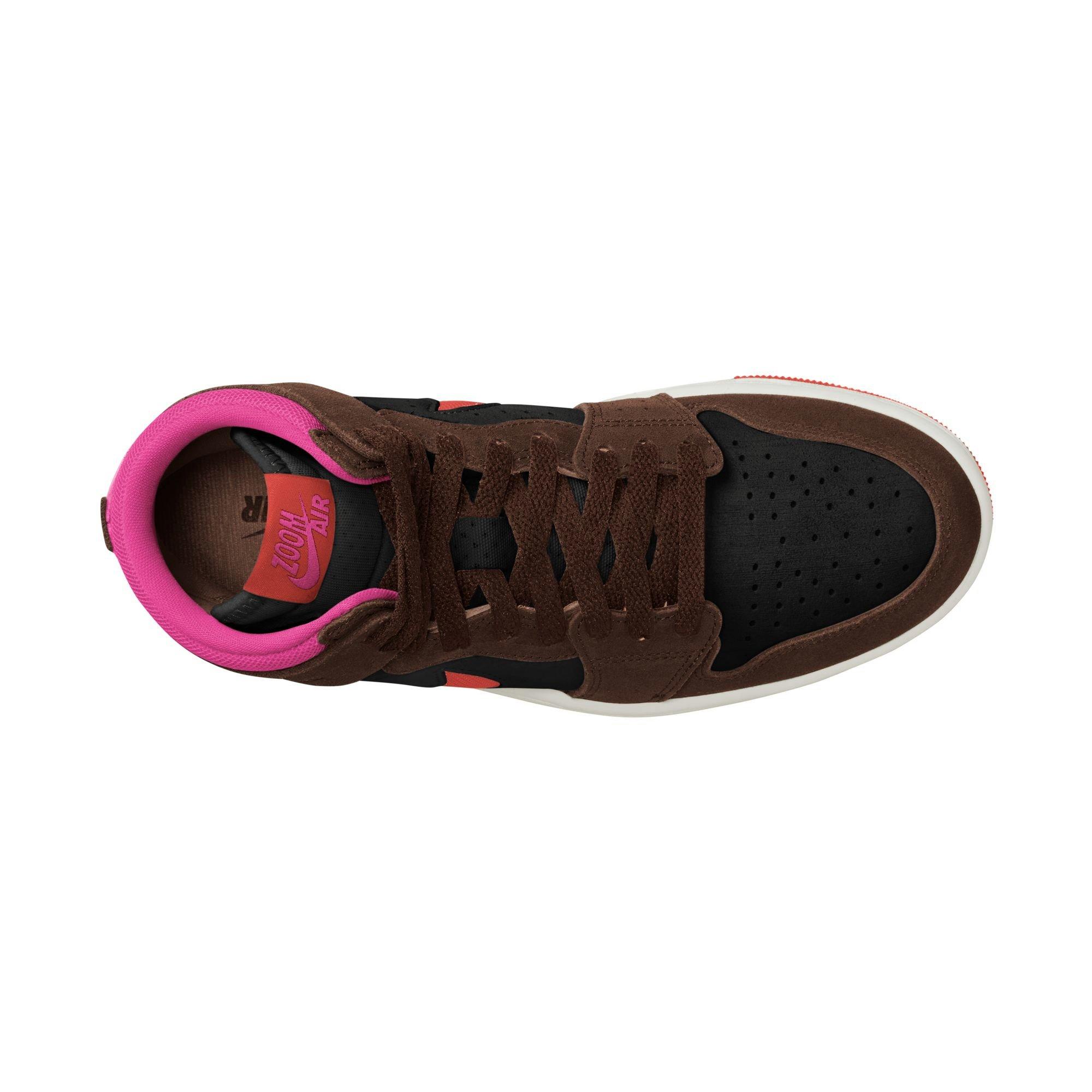 Jordan 1 Zoom CMFT 2 "Cacao Wow/Picante Red/Black" Women's Shoe - CACAO WOW/PICANTE RED/BLACK Thumbnail View 10