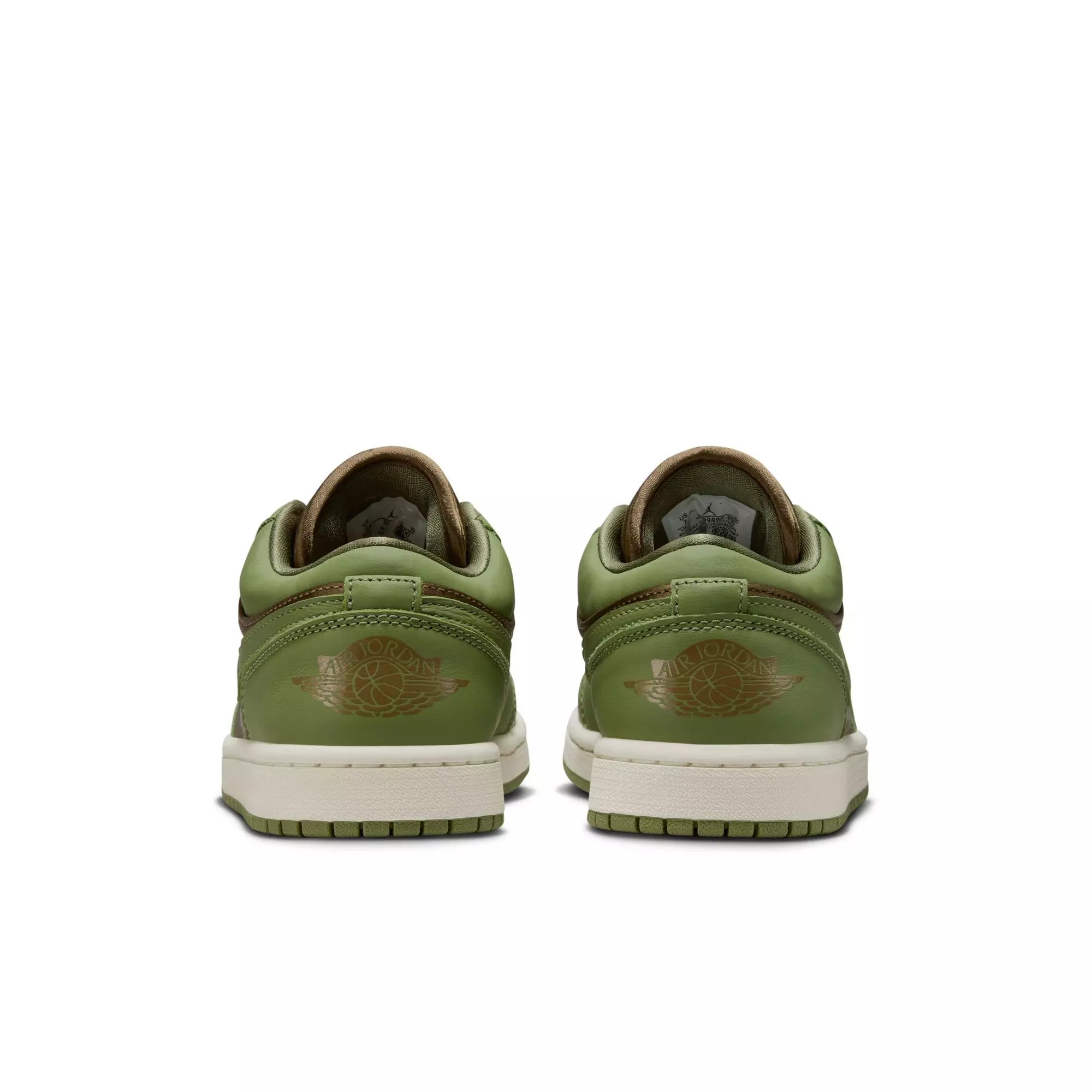 Jordan 1 Low SE "Brown Kelp/Sky J Lt Olive/Sail" Women's Shoe - BROWN/GREEN
