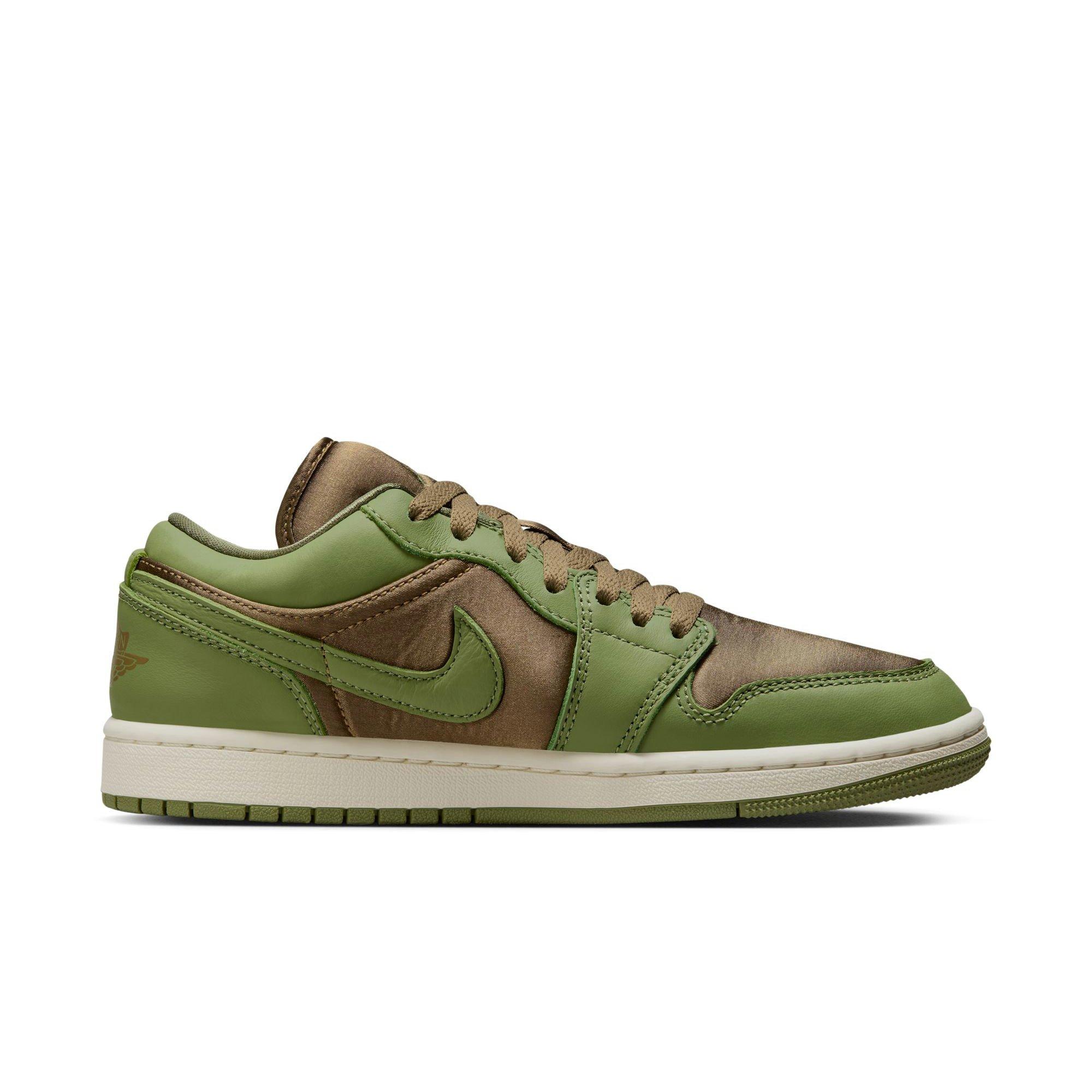 Jordan 1 Low SE "Brown Kelp/Sky J Lt Olive/Sail" Women's Shoe - BROWN/GREEN Thumbnail View 2