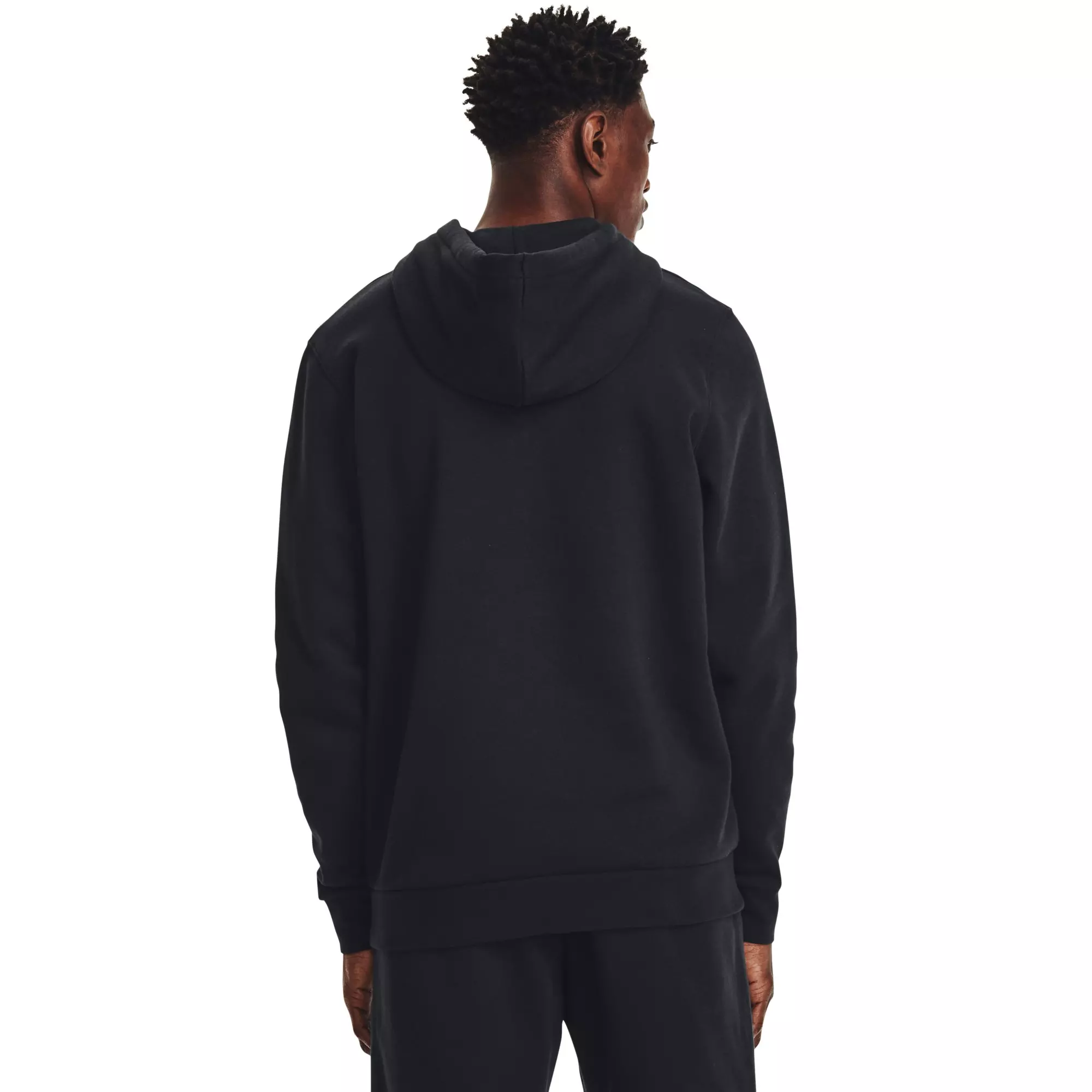 Under Armour Men's Essential Fleece Pullover - BLACK