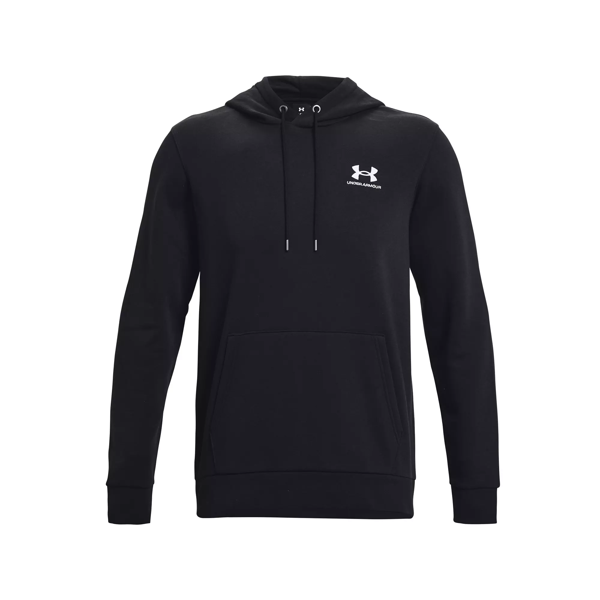 Under Armour Men's Essential Fleece Pullover - BLACK