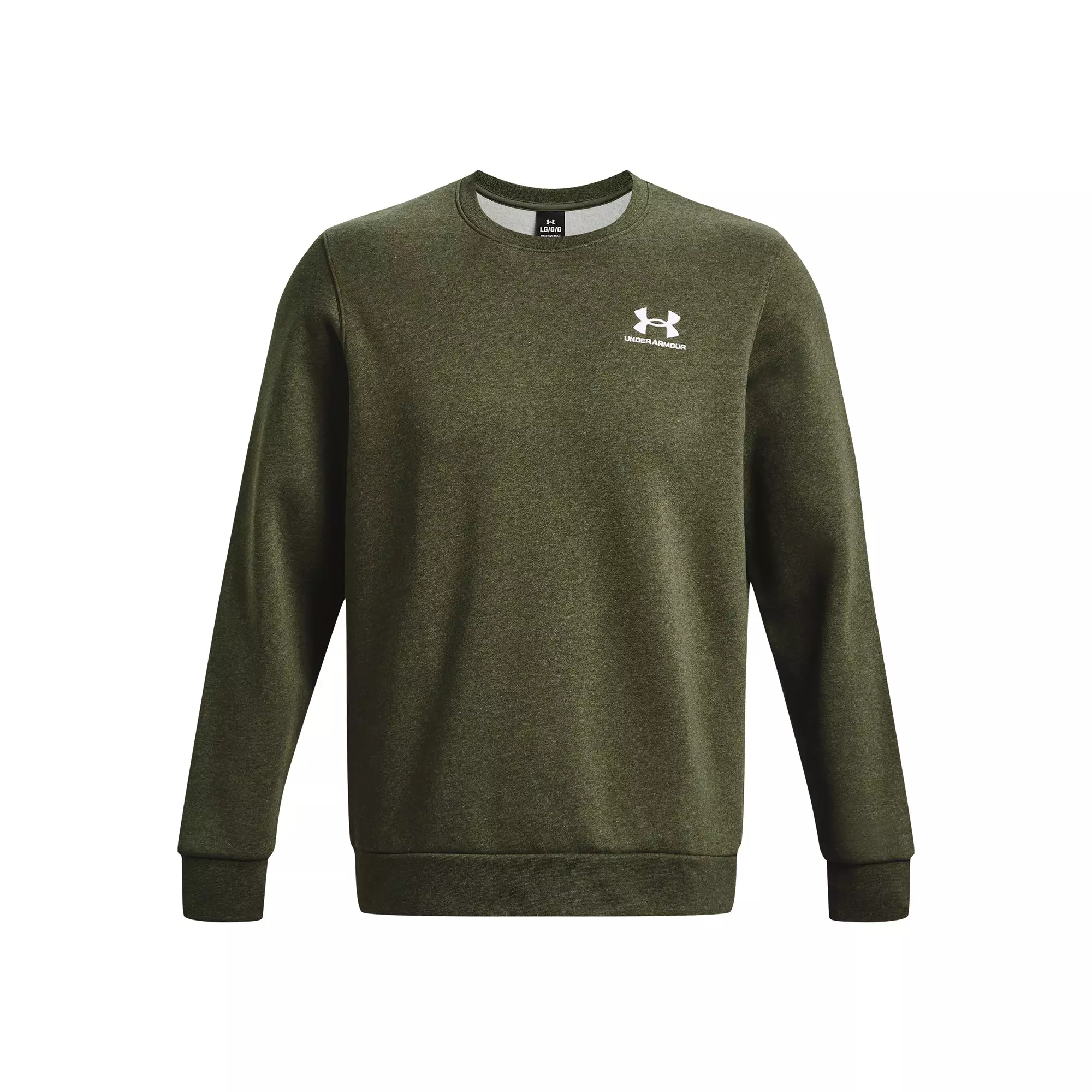 Under Armour Men's Essential Crew Sweatshirt - GREEN