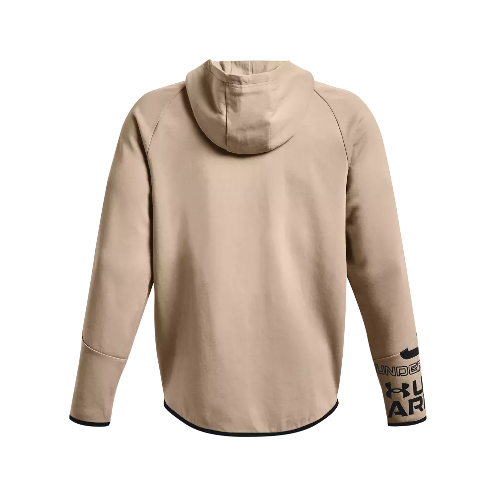 Under Armour Men's Unstoppable Full-Zip Graphic Jacket - TAN