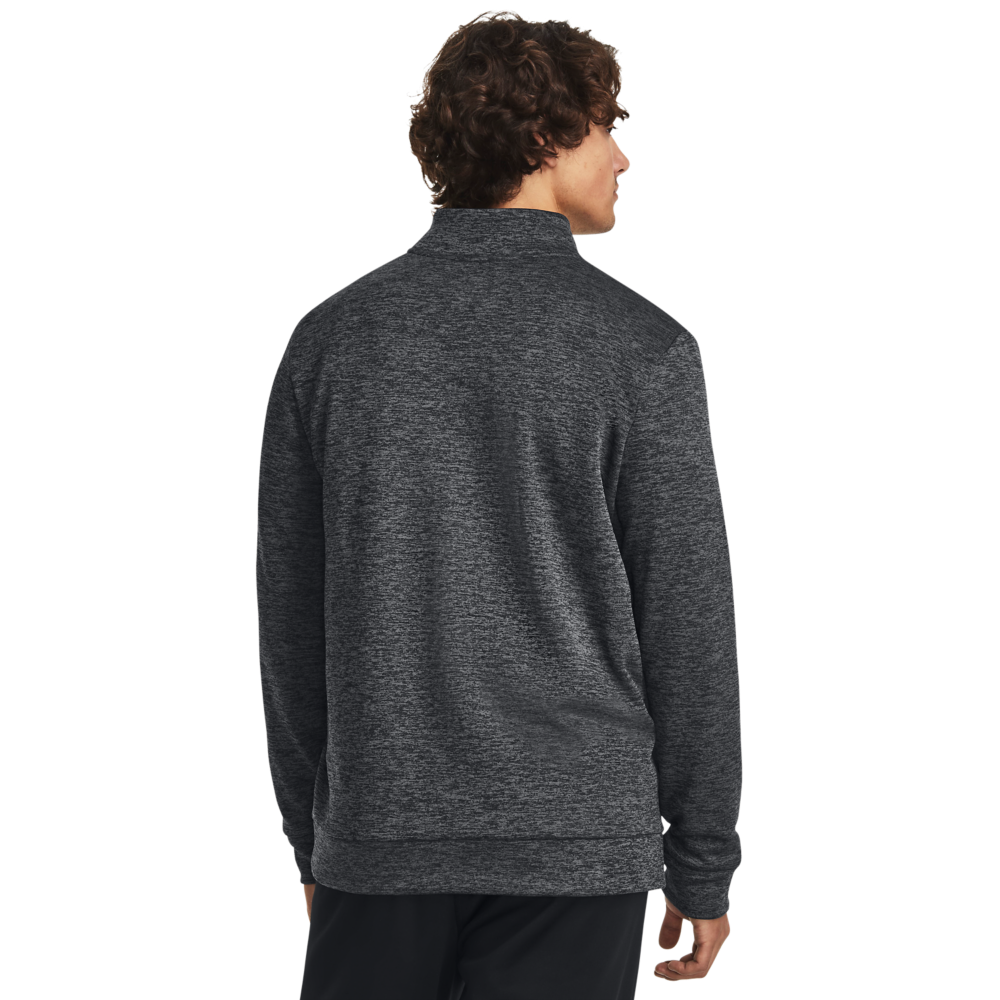 Under Armour Men's Armour Fleece Twist 1/4-Zip-Grey - GREY Thumbnail View 2