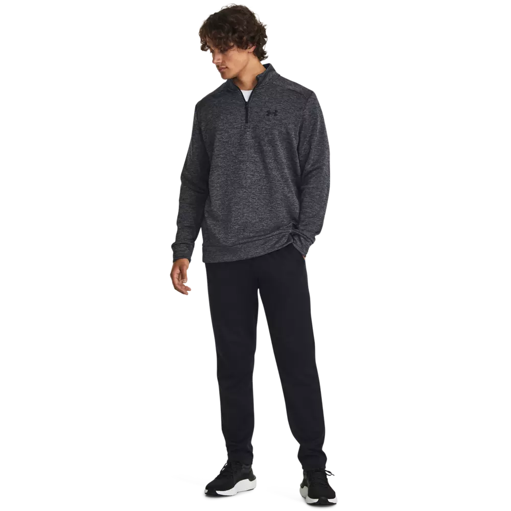 Under Armour Men's Armour Fleece Twist 1/4-Zip-Grey - GREY