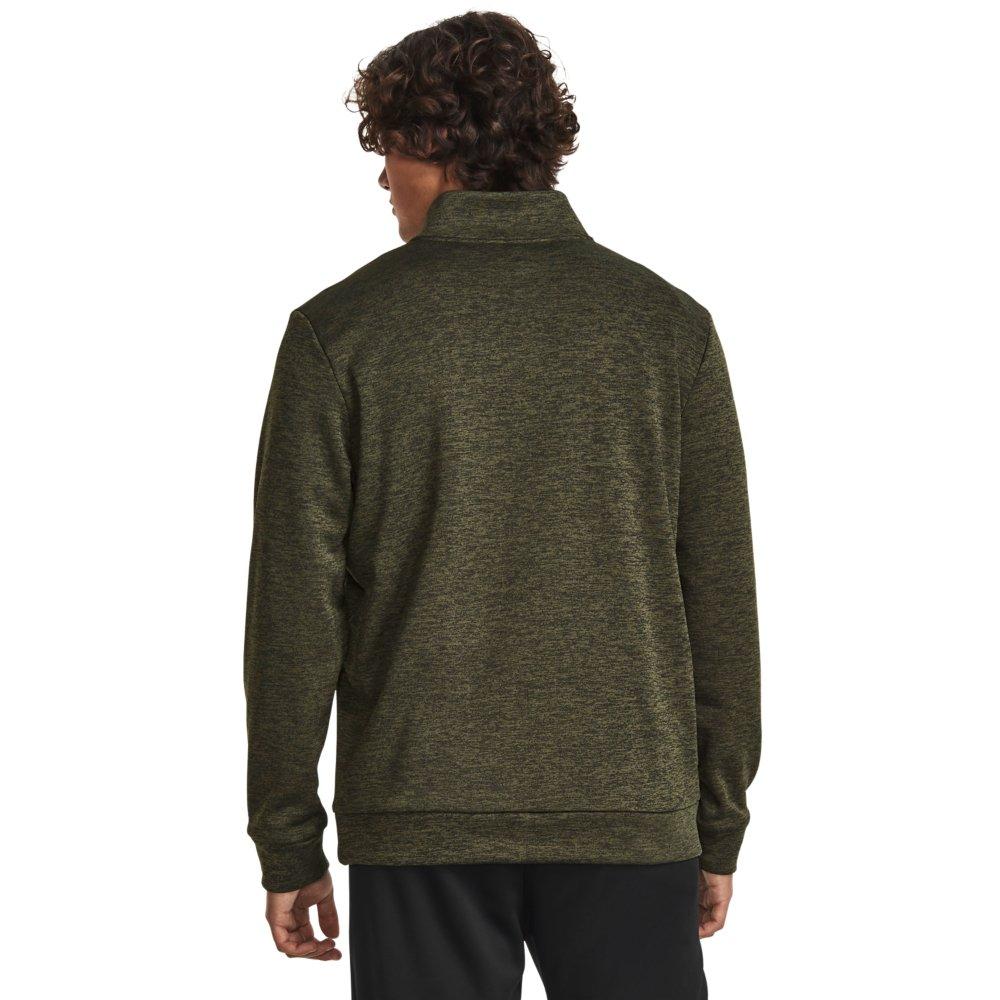 Under Armour Men's Armour Fleece 1/4-Zip Pullover-Green - GREEN Thumbnail View 2