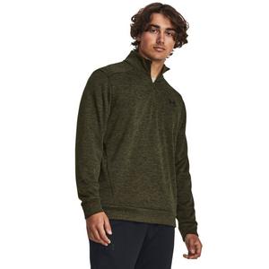 Under Armour Men's Armour Fleece 1/4-Zip Pullover-Green