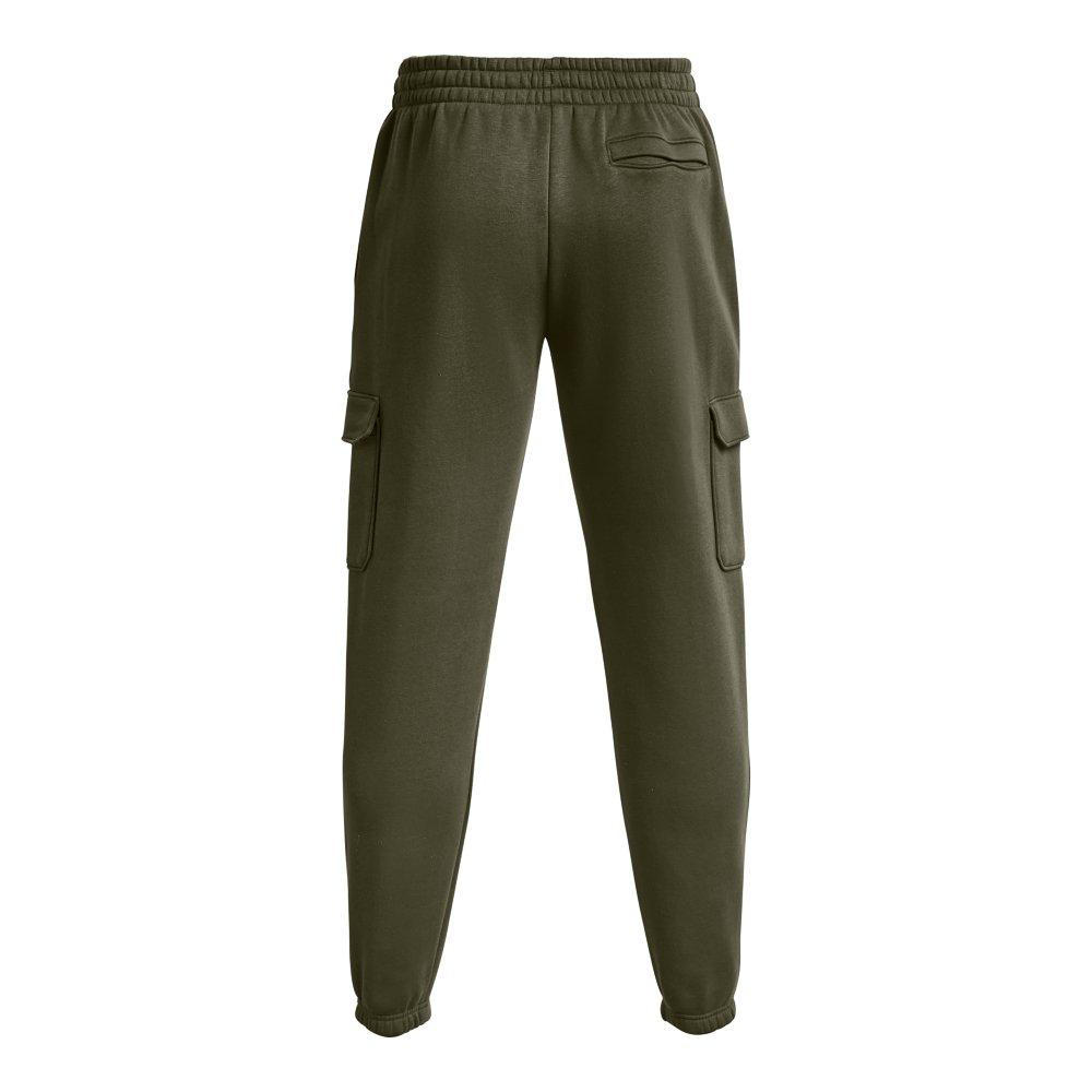 Under Armour Men's Essential Cargo Fleece Pants-Green - GREEN Thumbnail View 6
