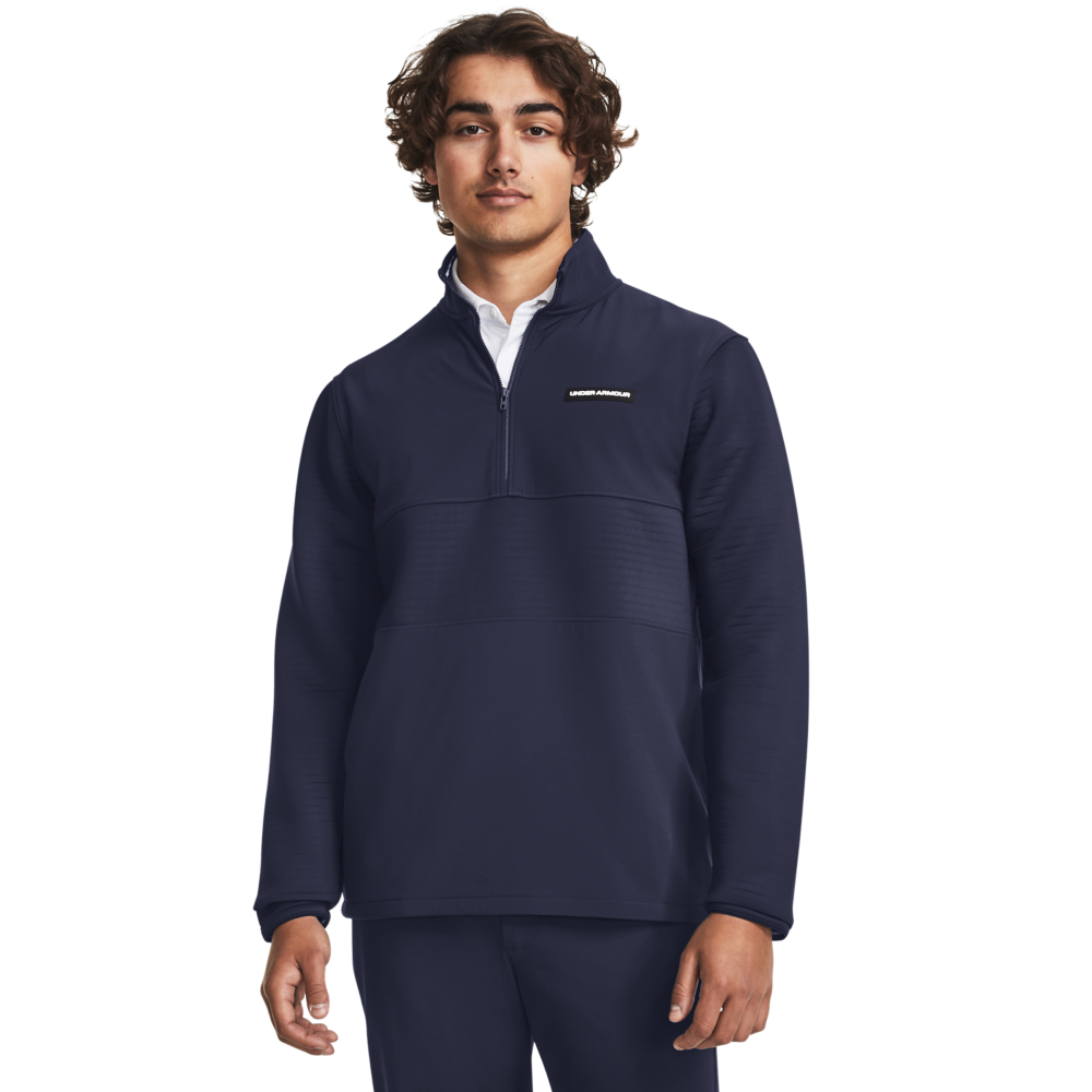 Under Armour Men's Daytona 1/2-Zip Pullover - NAVY Thumbnail View 1