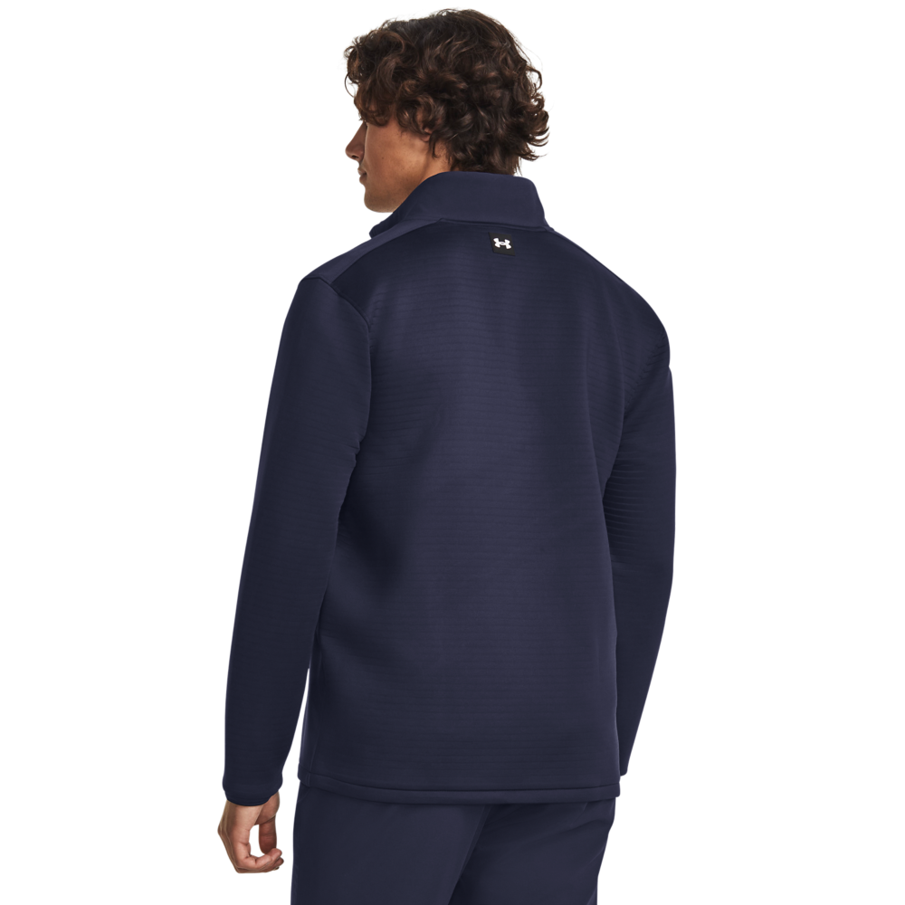 Under Armour Men's Daytona 1/2-Zip Pullover - NAVY Thumbnail View 2