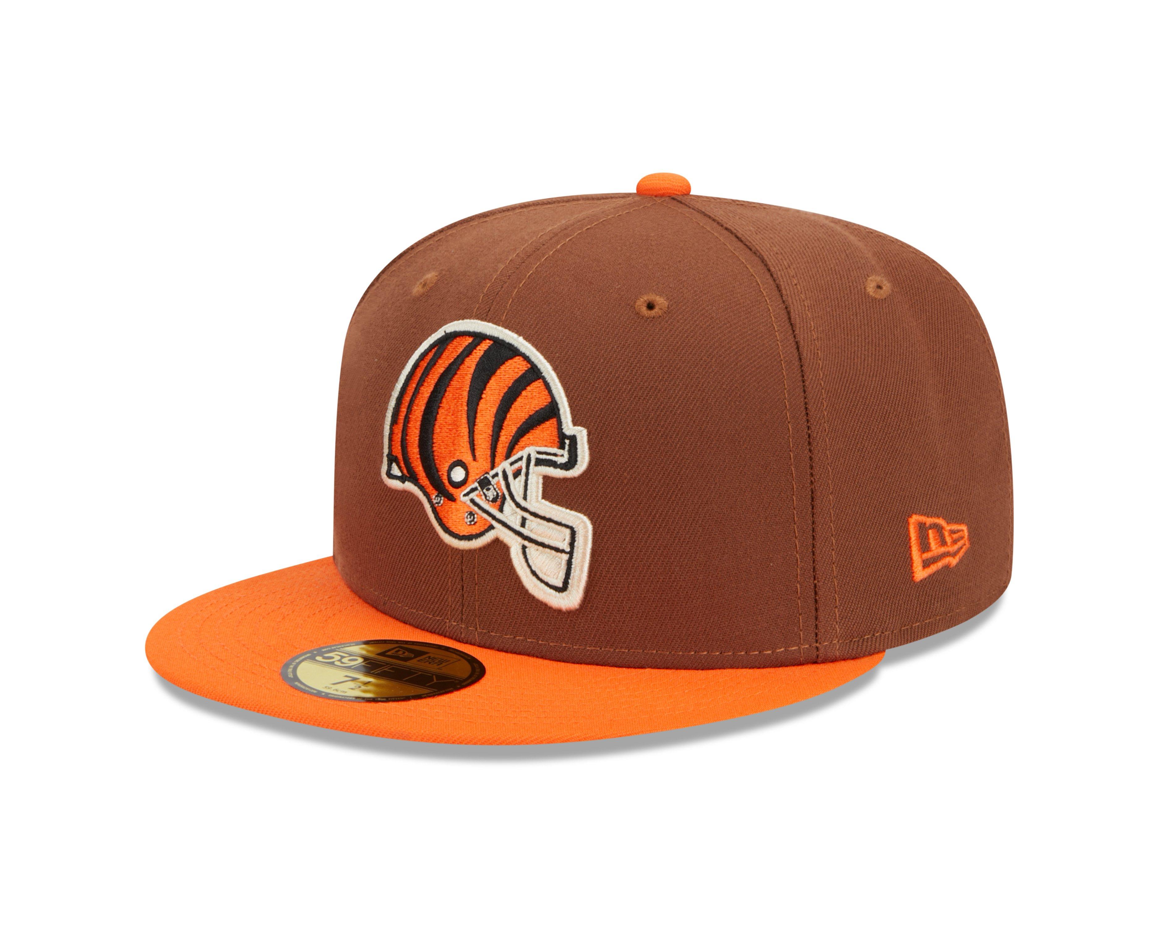 NFL, Accessories, Cincinnati Bengals Hat Fitted Orange Cap Reebok Youth  One Size Fits Most